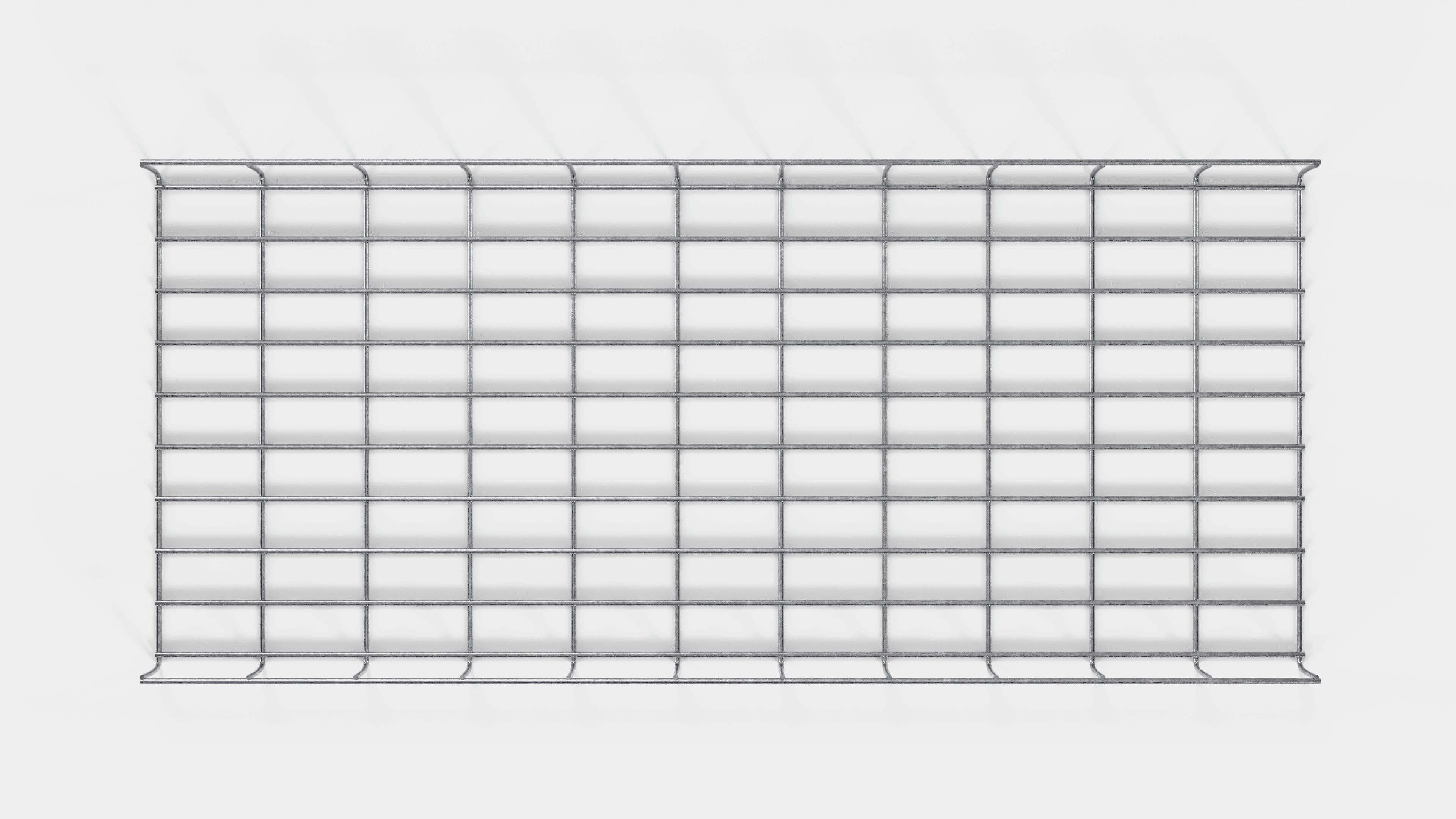 Enrejado Altura 110 cm, profundidad 5 cm, luz de malla 5 x 10 cm