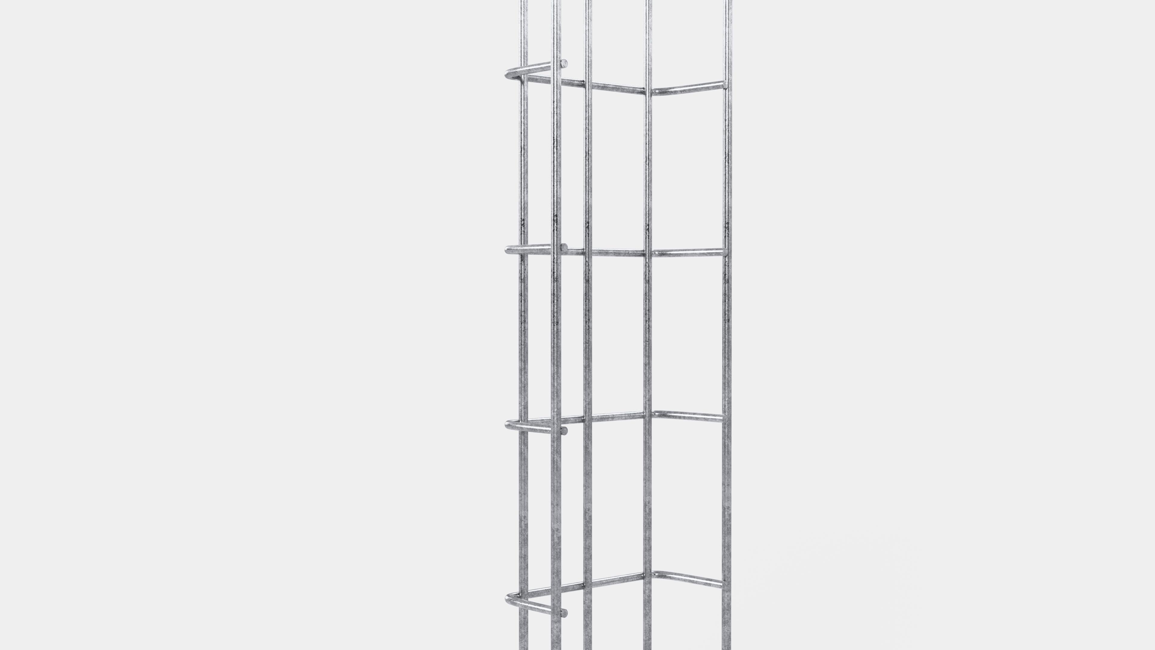 Enrejado Altura 110 cm, profundidad 5 cm, luz de malla 5 x 10 cm