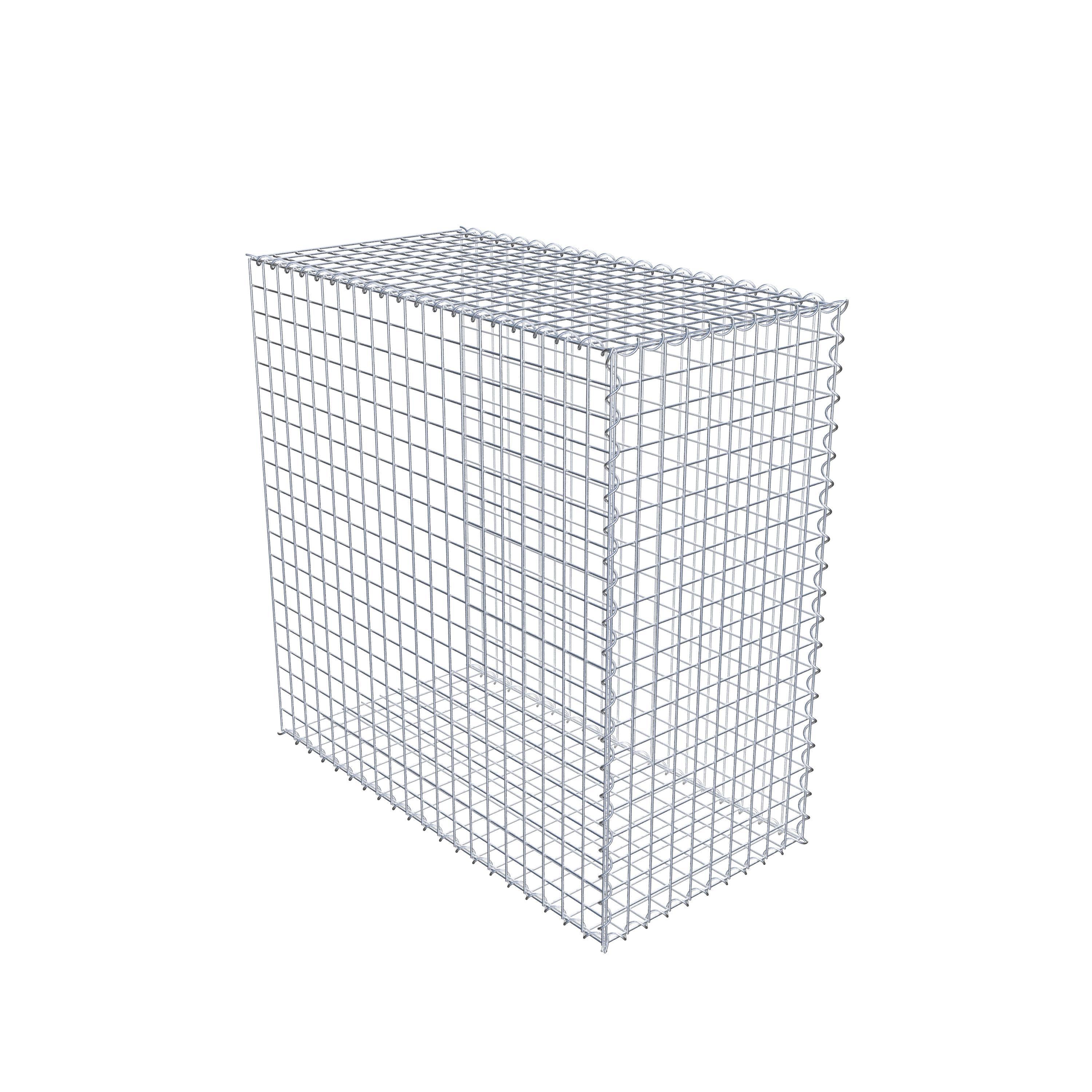 Gavión complementario tipo 2 100 cm x 100 cm x 50 cm (L x A x P), malla 5 cm x 5 cm, espiral