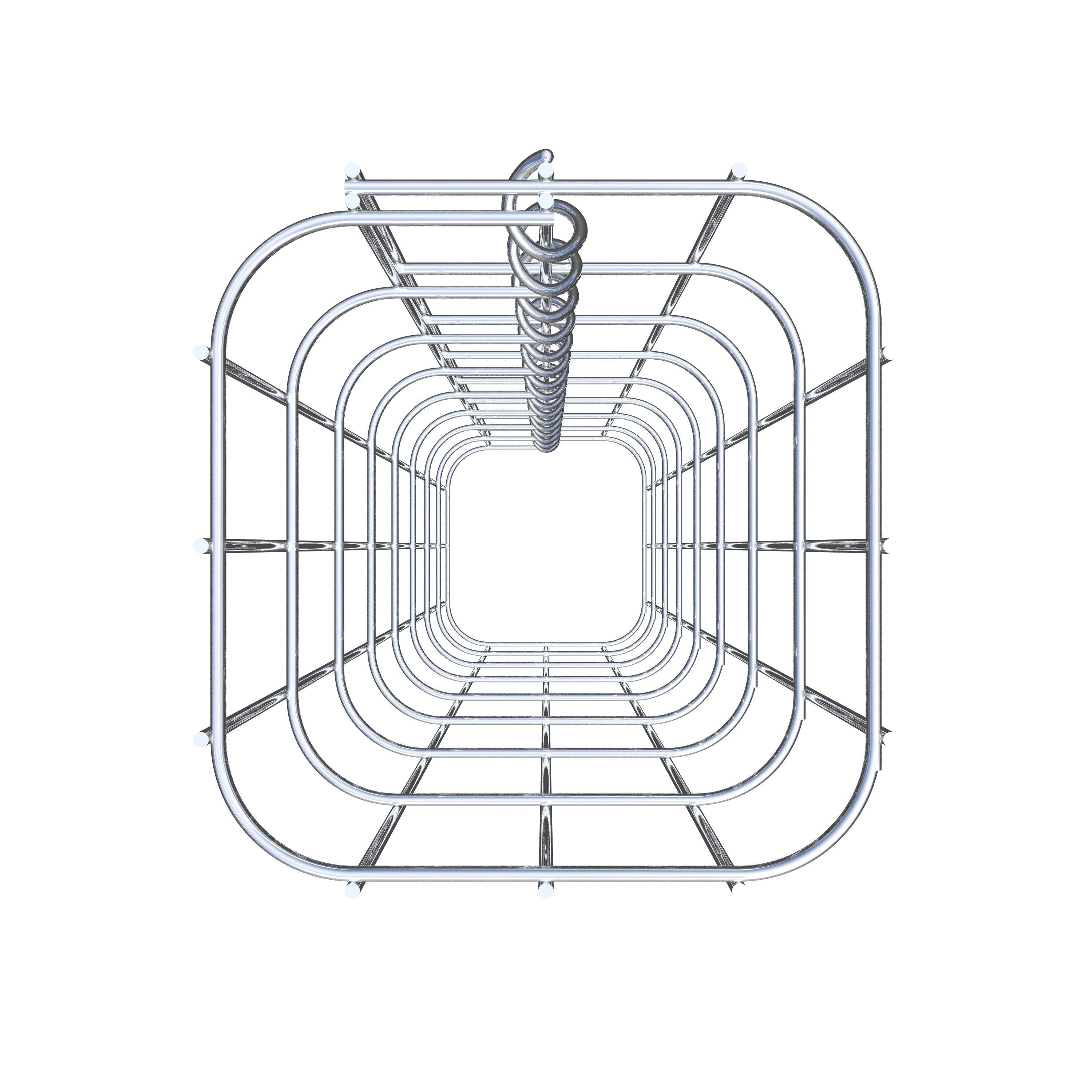 Gabionensäule eckig 17 cm x 17 cm, 80 cm Höhe, MW 5 cm x 10 cm
