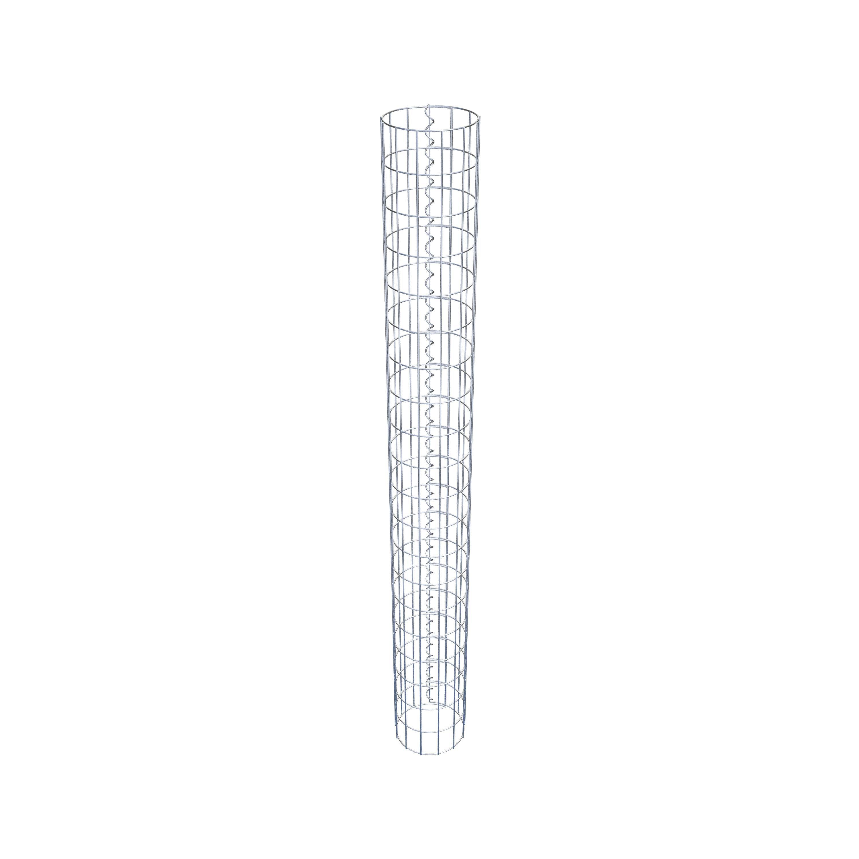 Colonne de gabion diamètre 22 cm, MW 5 x 10 cm rond