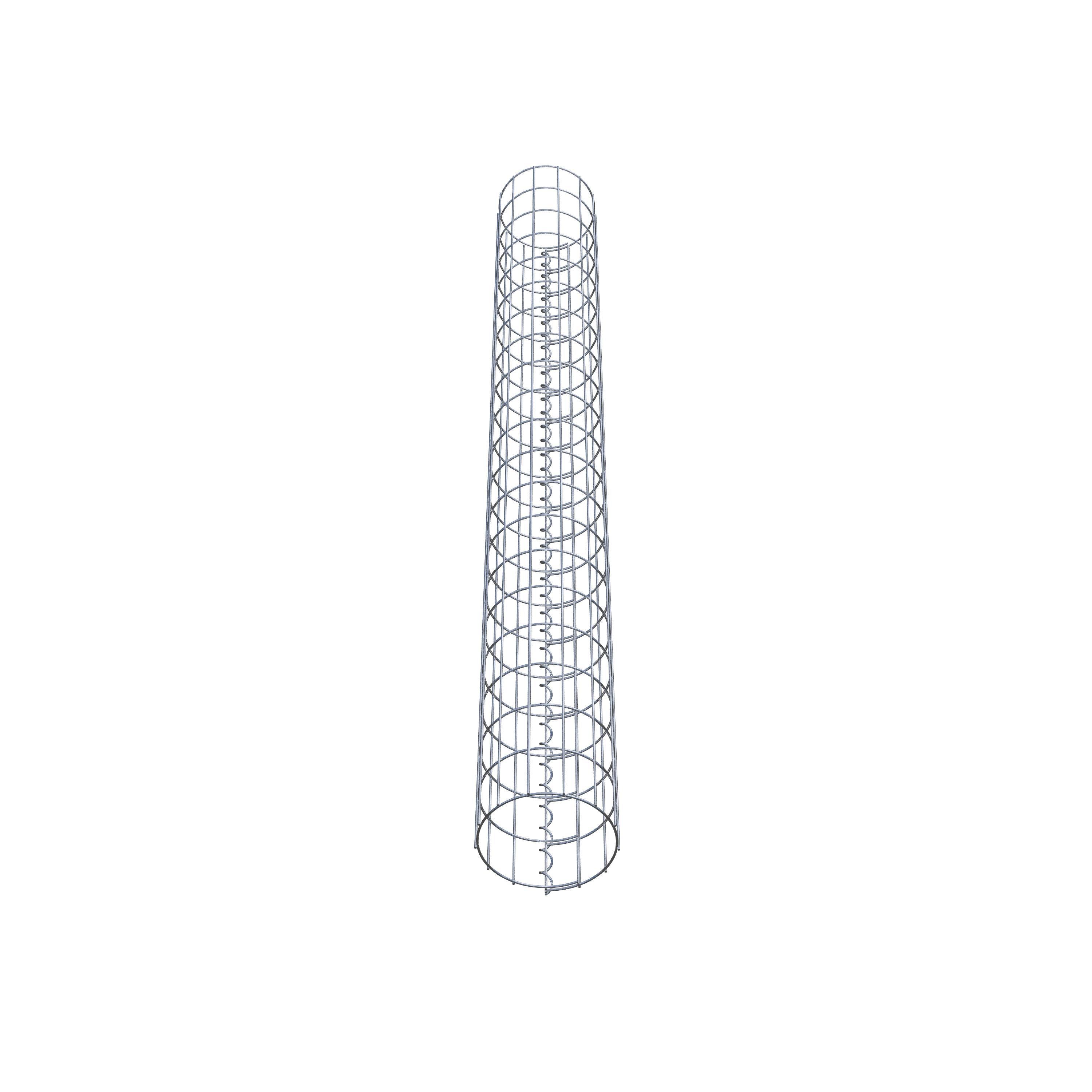 Colonne de gabion diamètre 22 cm, MW 5 x 10 cm rond