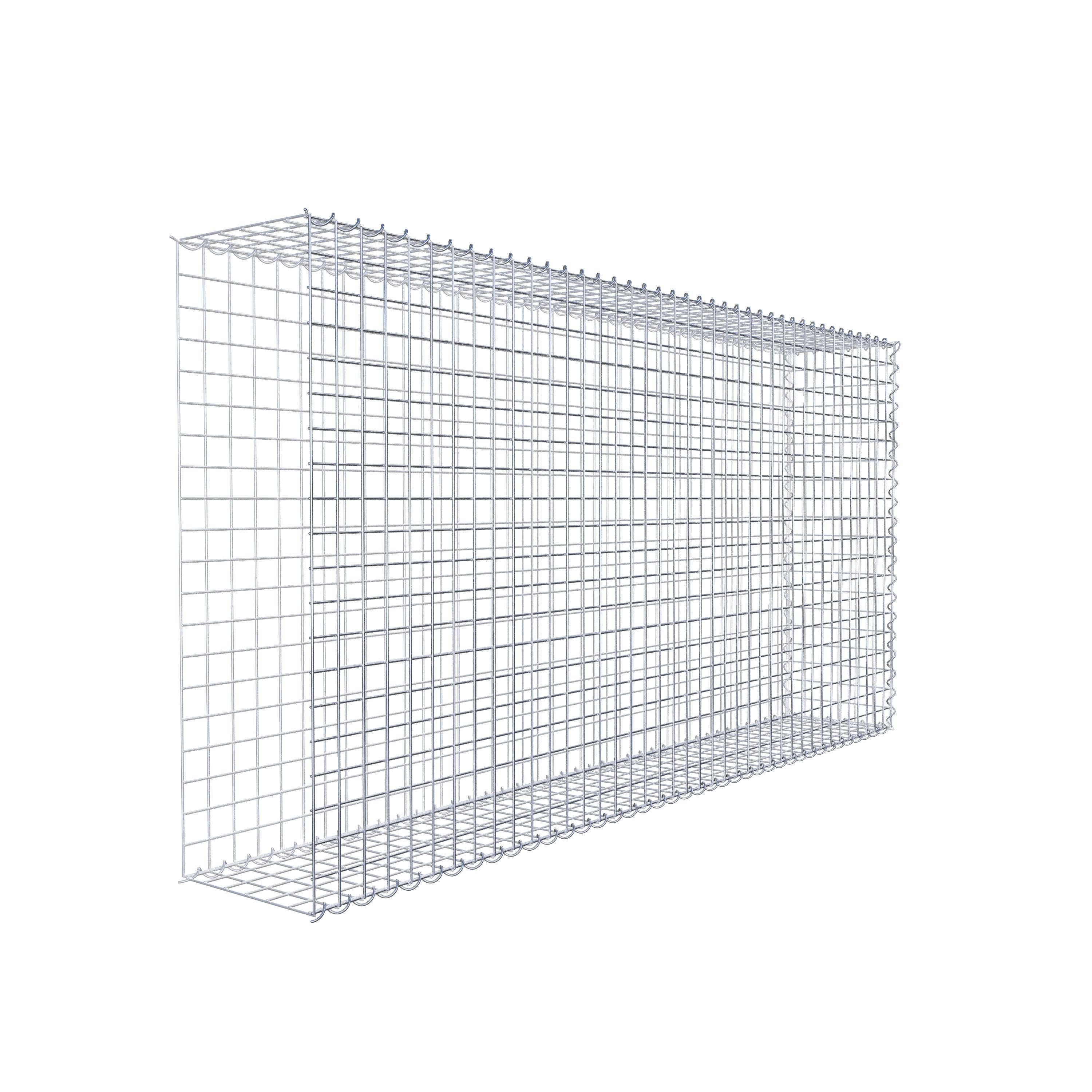 Gabbione aggiuntivo tipo 2 200 cm x 100 cm x 30 cm (L x A x P), maglia 5 cm x 5 cm, a spirale