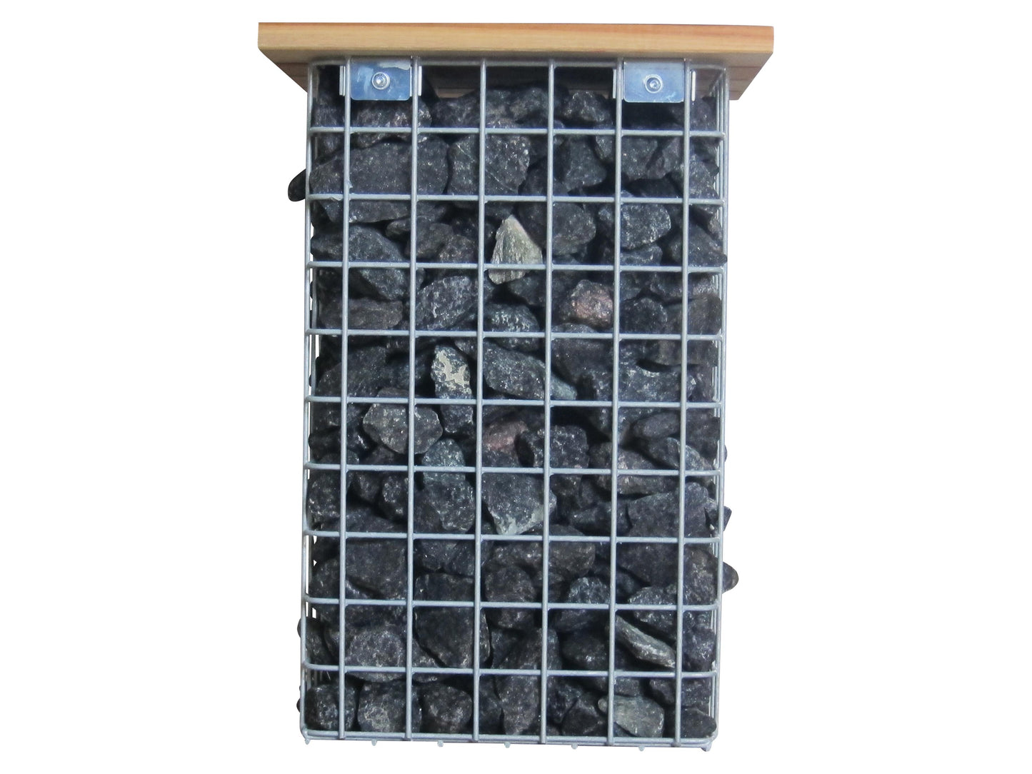 Varmförzinkad pall MW 5 x 5 cm, TEAK