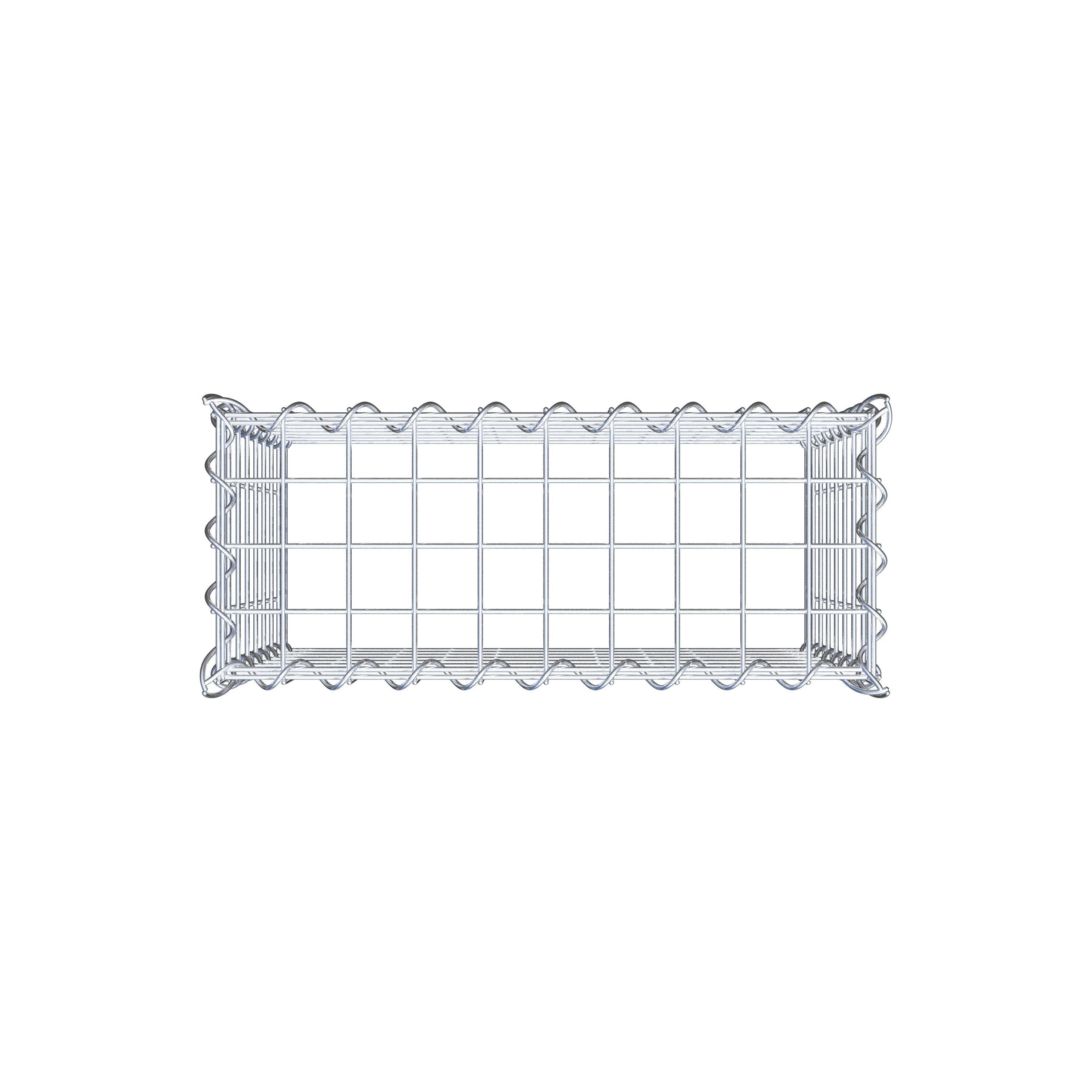 Extra gabion typ 3 50 cm x 40 cm x 20 cm (L x H x D), maskstorlek 5 cm x 5 cm, spiral