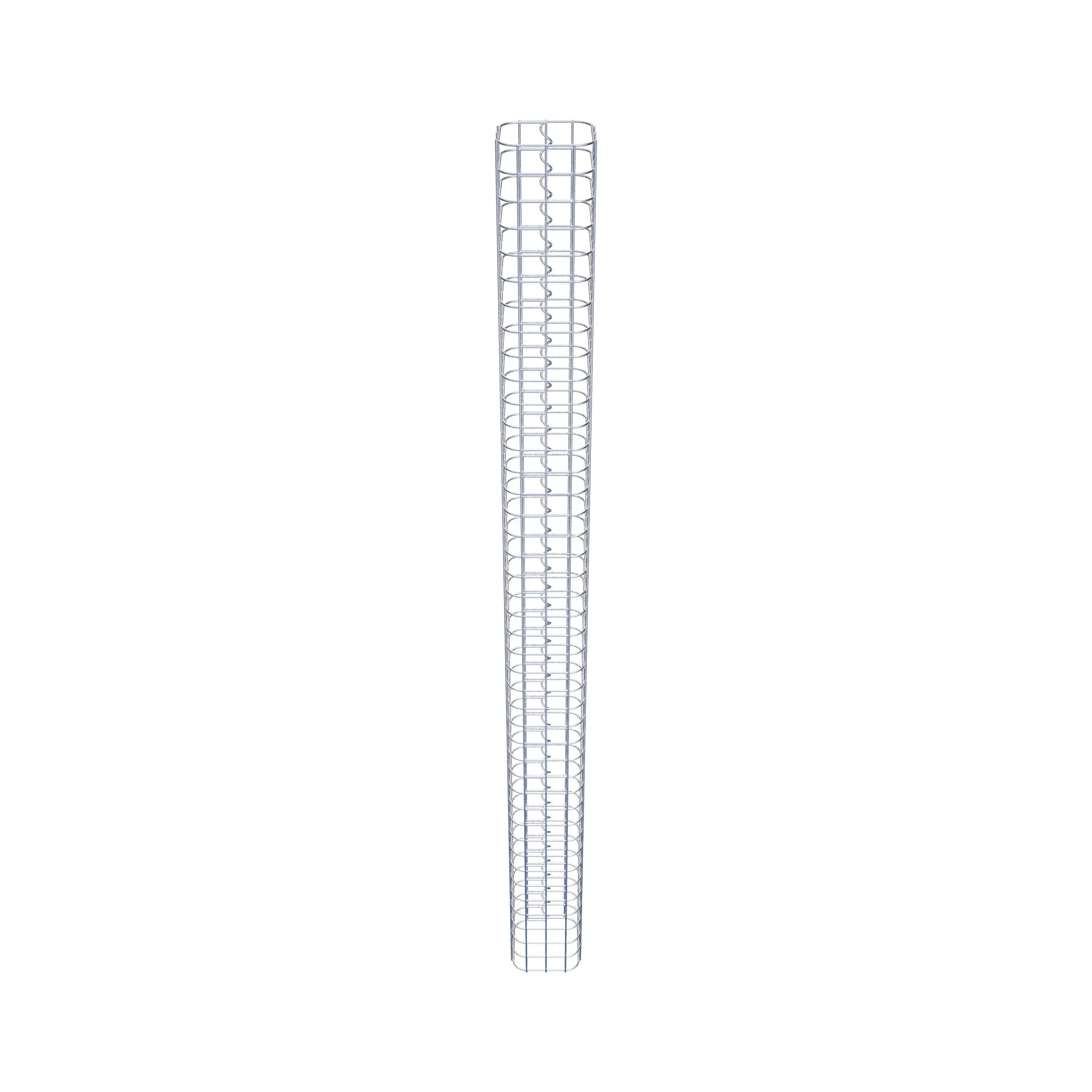 Gabionsøjle 17 x 17 cm, MW 5 x 5 cm kvadratisk