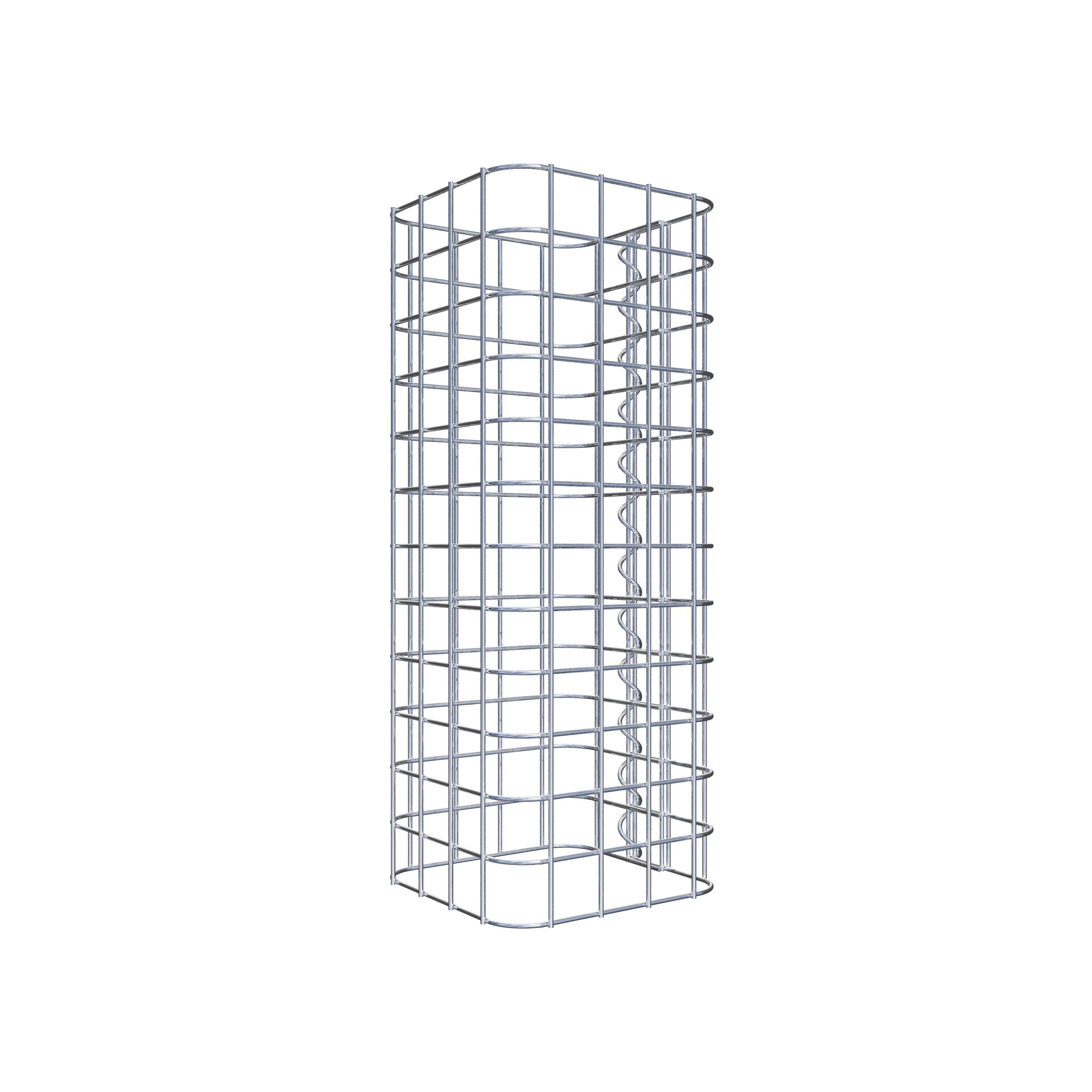 Gabion column 22 x 22 cm MW 5 x 5 cm square