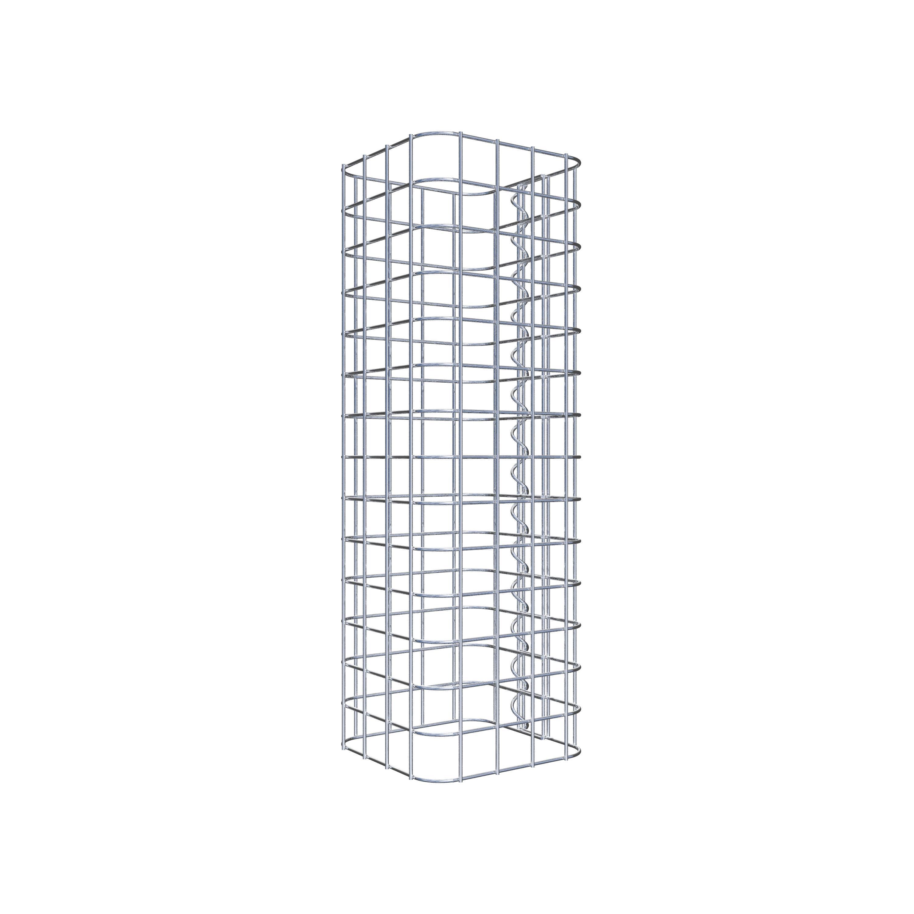 Gabion column 22 x 22 cm MW 5 x 5 cm square