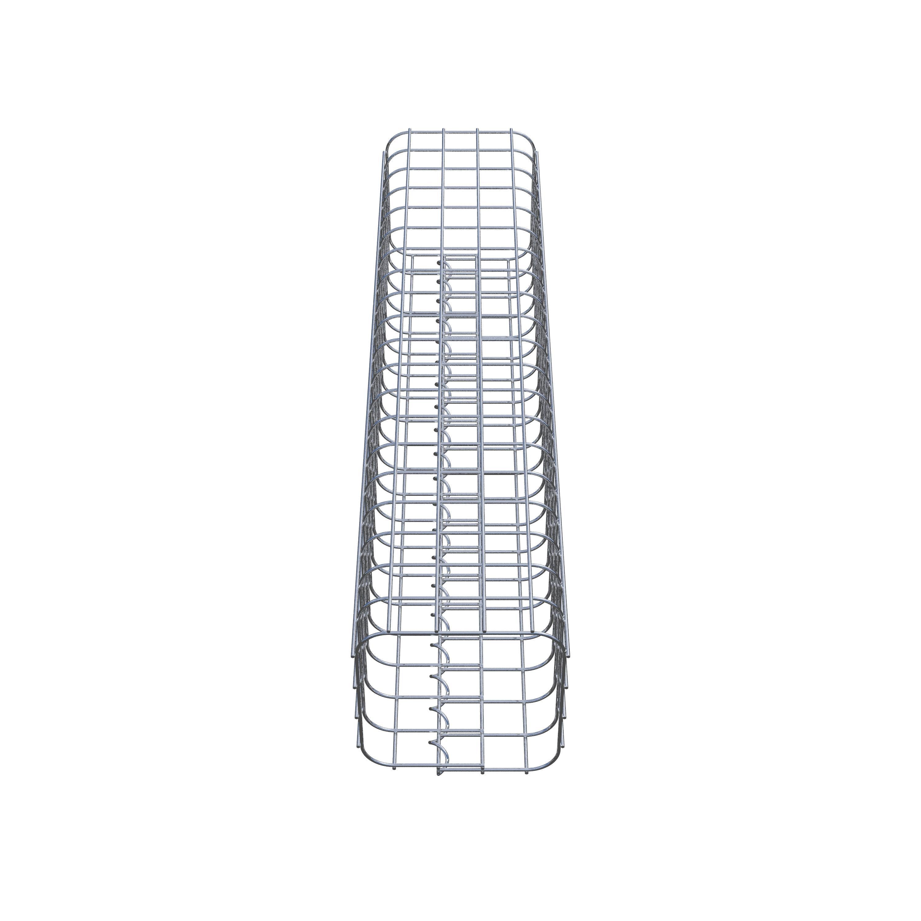 Gabion column 22 x 22 cm MW 5 x 5 cm square