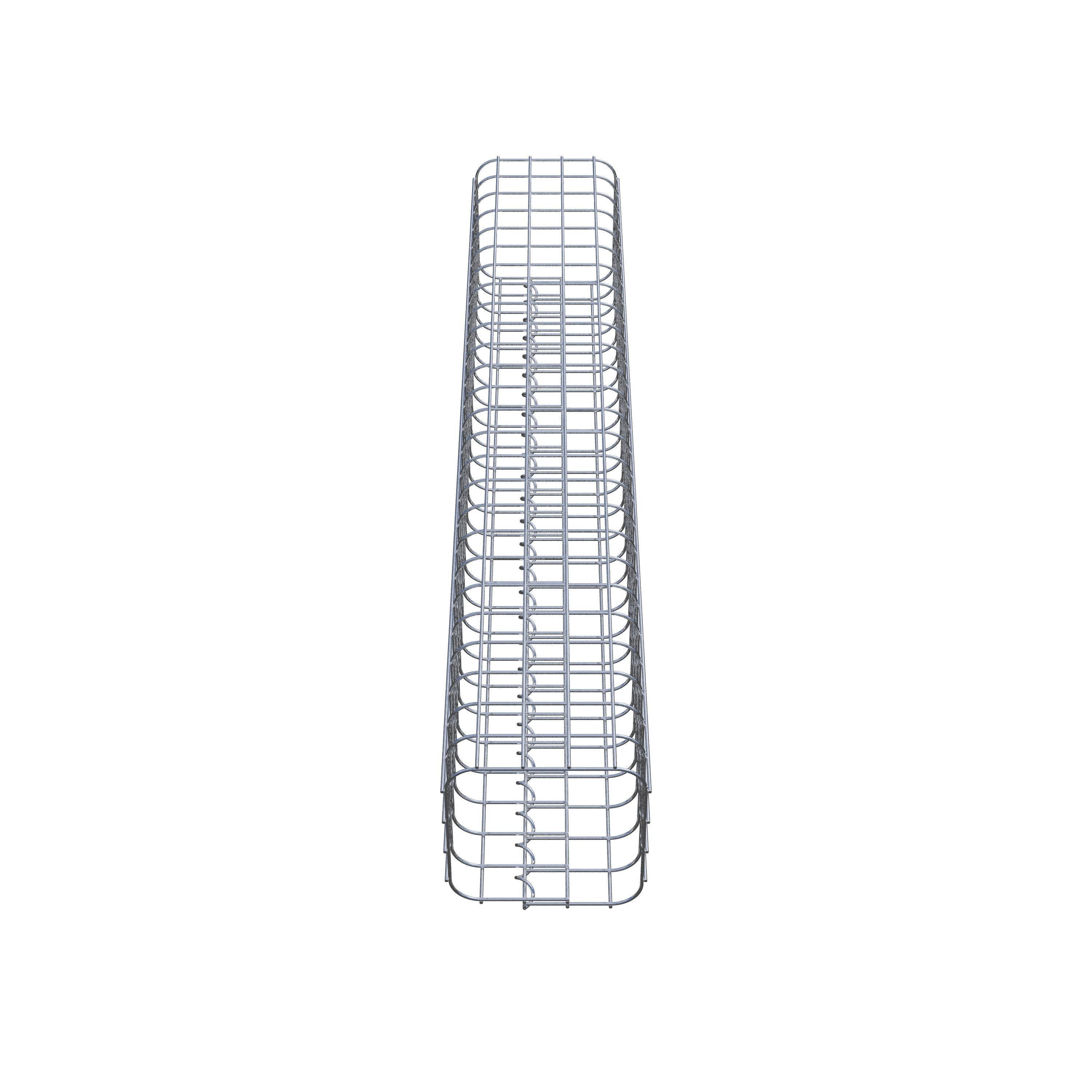 Gabion column 22 x 22 cm MW 5 x 5 cm square