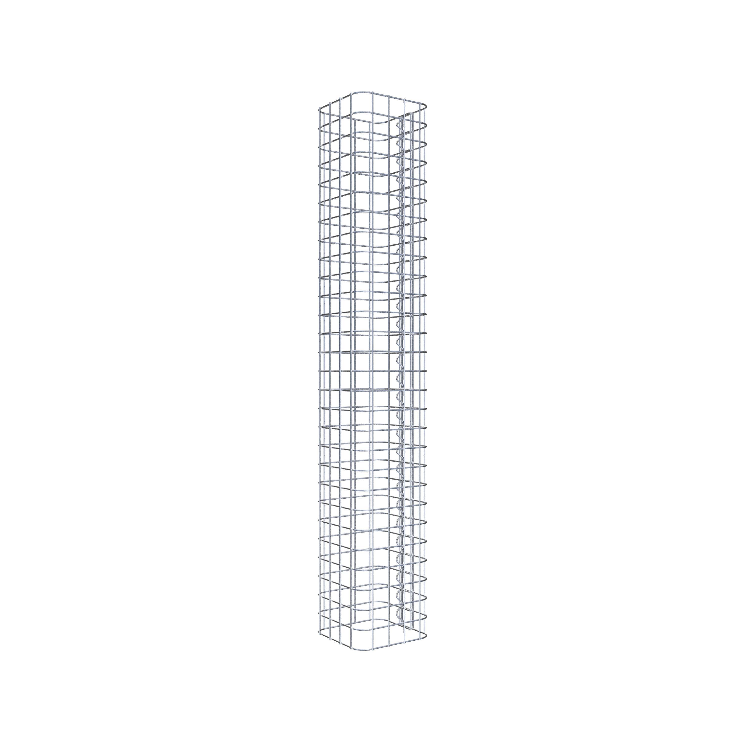 Gabion column 22 x 22 cm MW 5 x 5 cm square