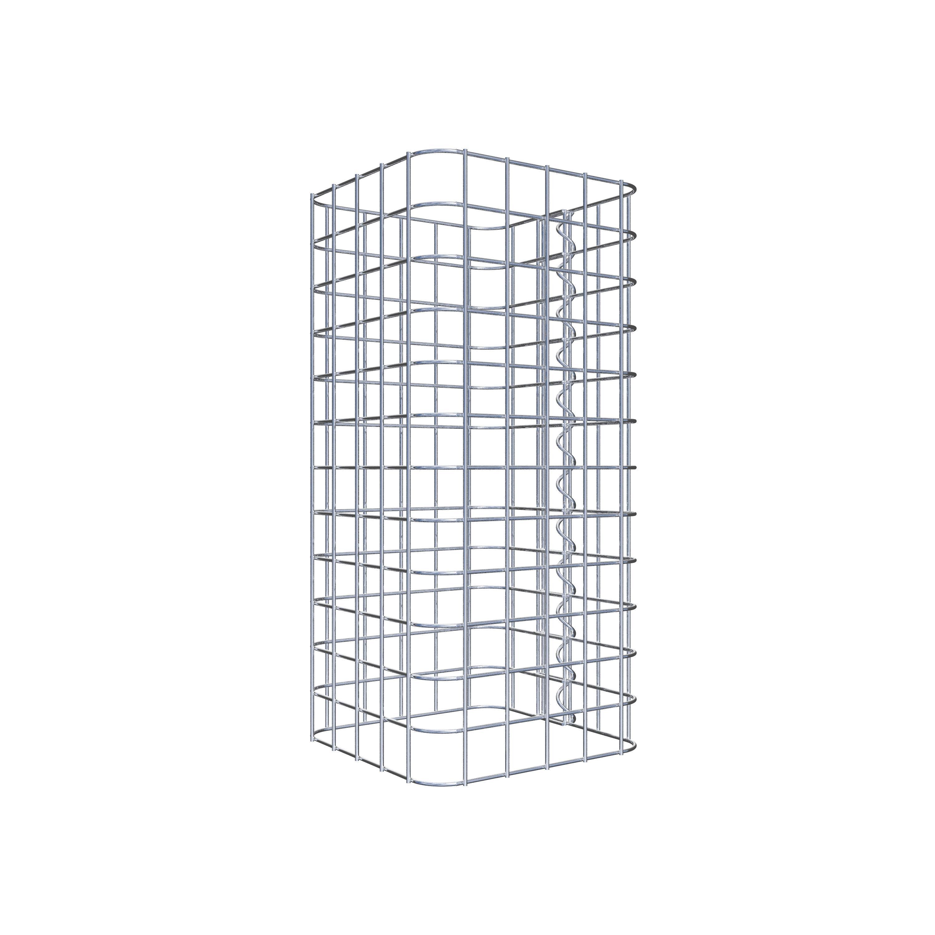 Gabion column 27 x 27 cm MW 5 x 5 cm square