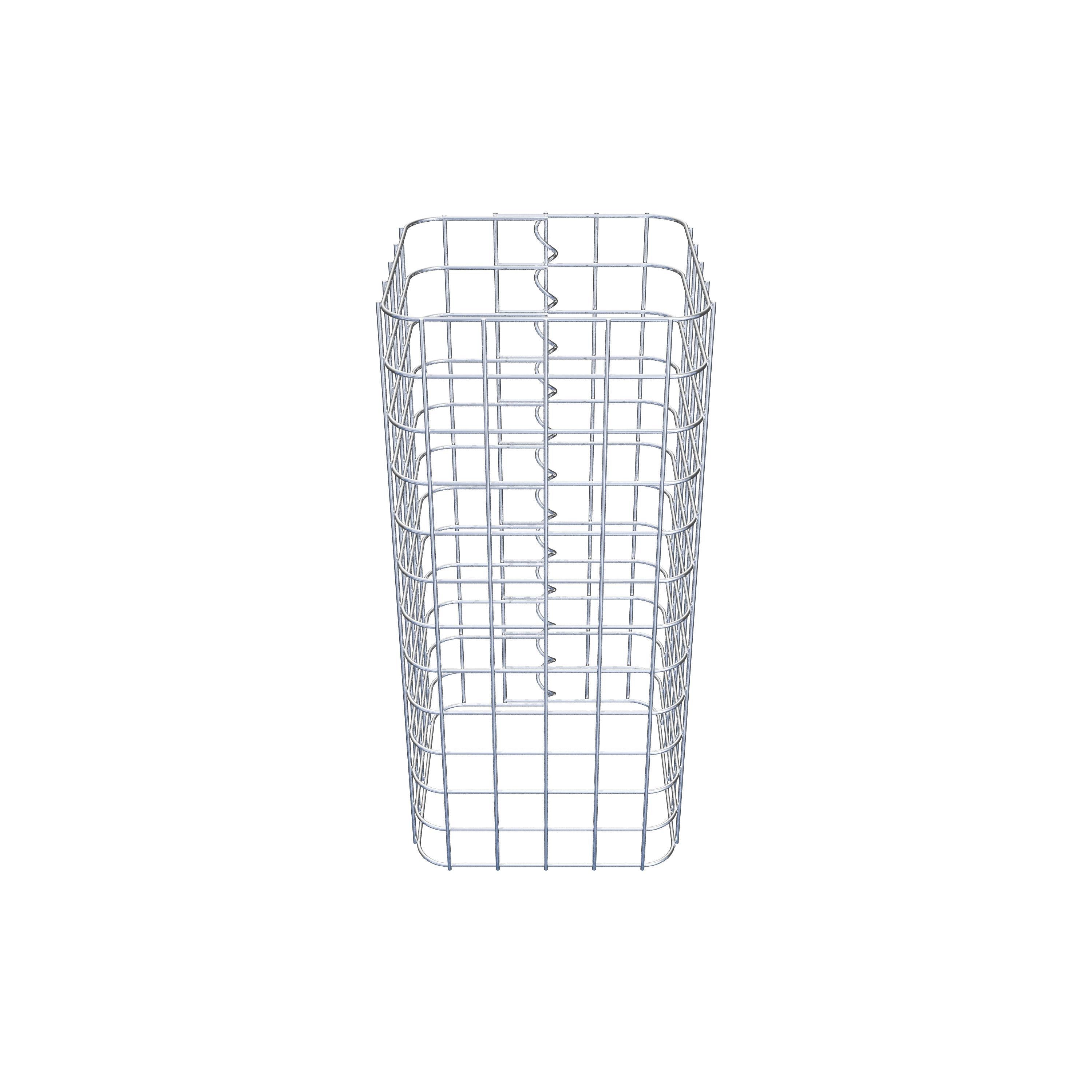 Gabion column 27 x 27 cm MW 5 x 5 cm square