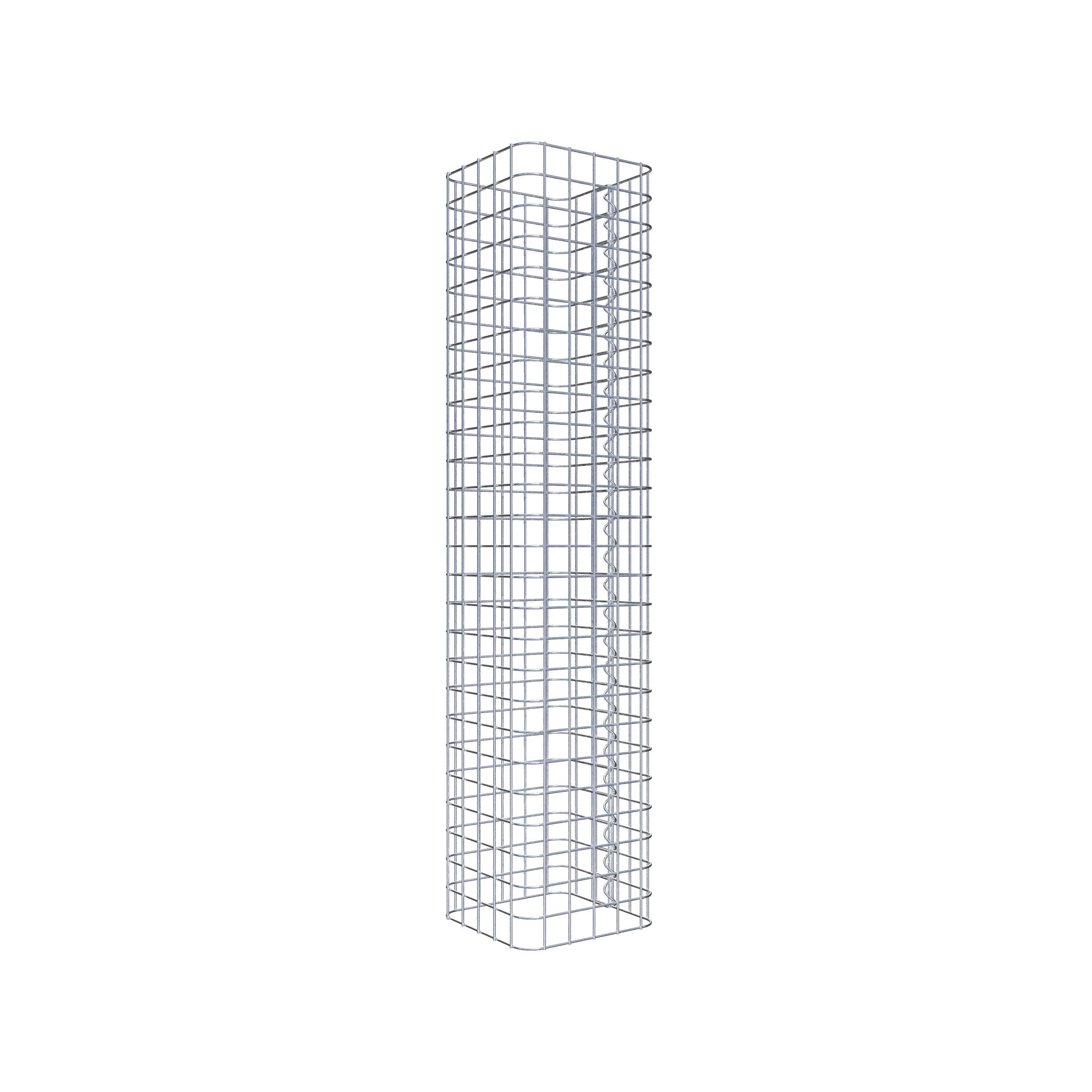Gabion column 27 x 27 cm MW 5 x 5 cm square