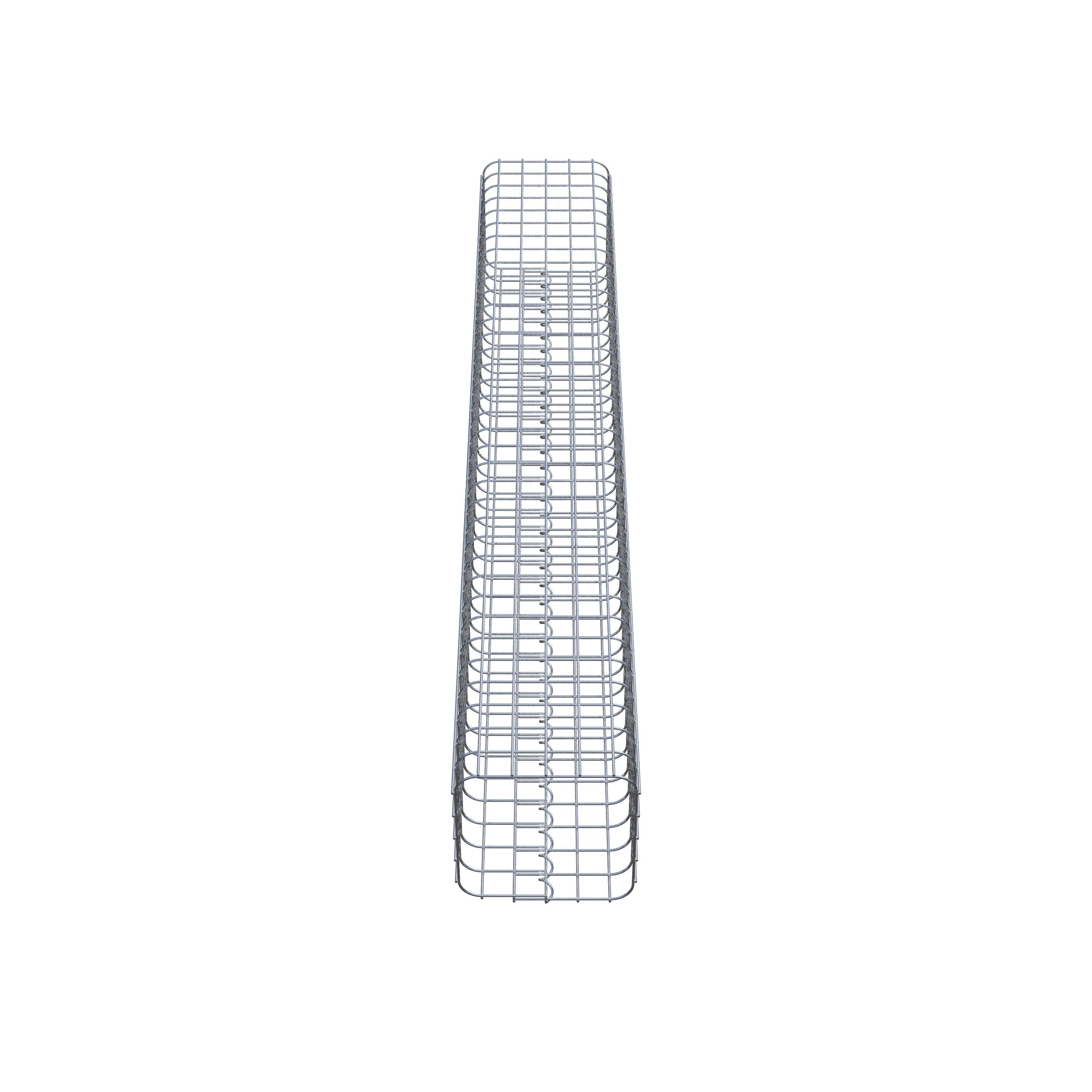 Gabion column 27 x 27 cm MW 5 x 5 cm square