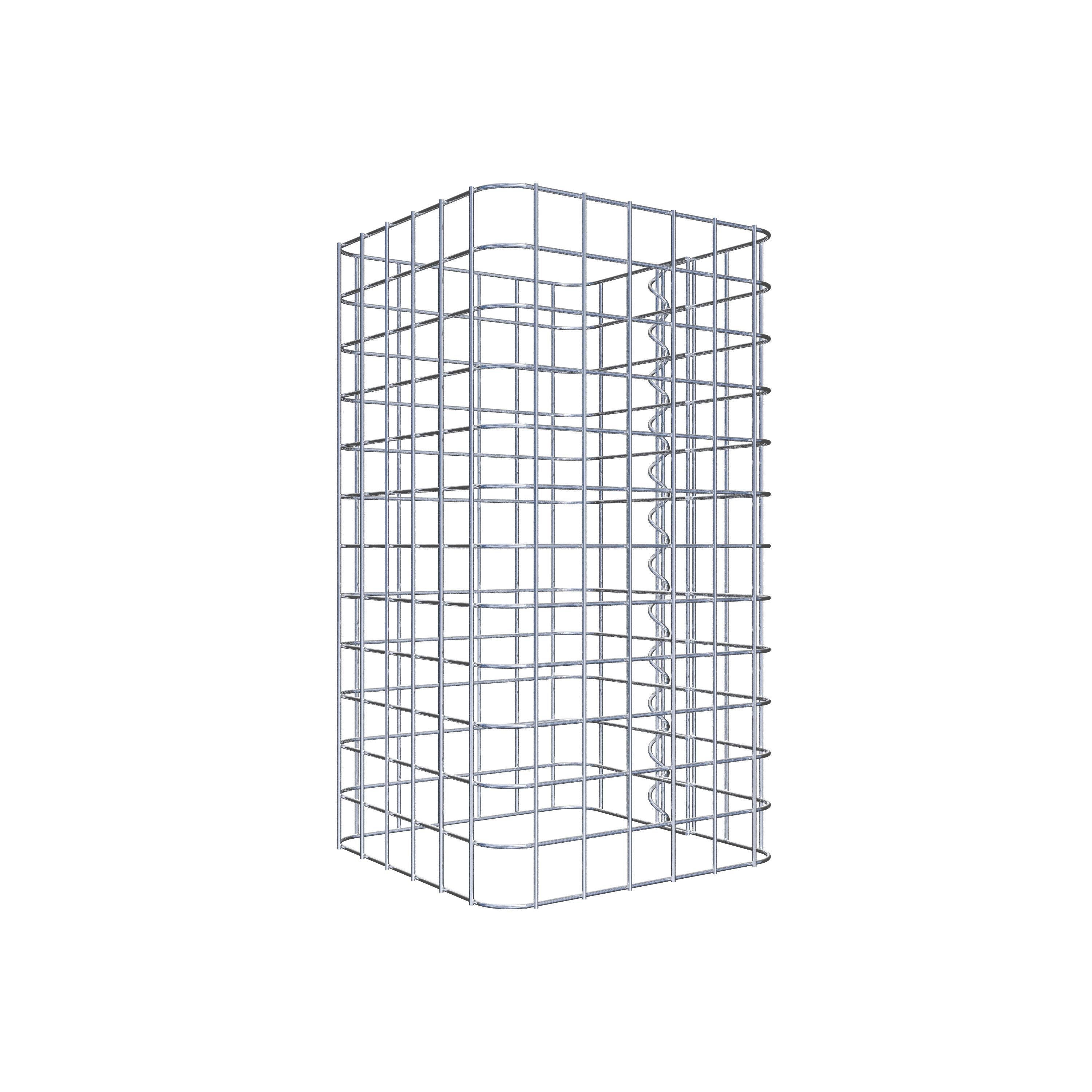 Gabion column 32 x 32 cm MW 5 x 5 cm square