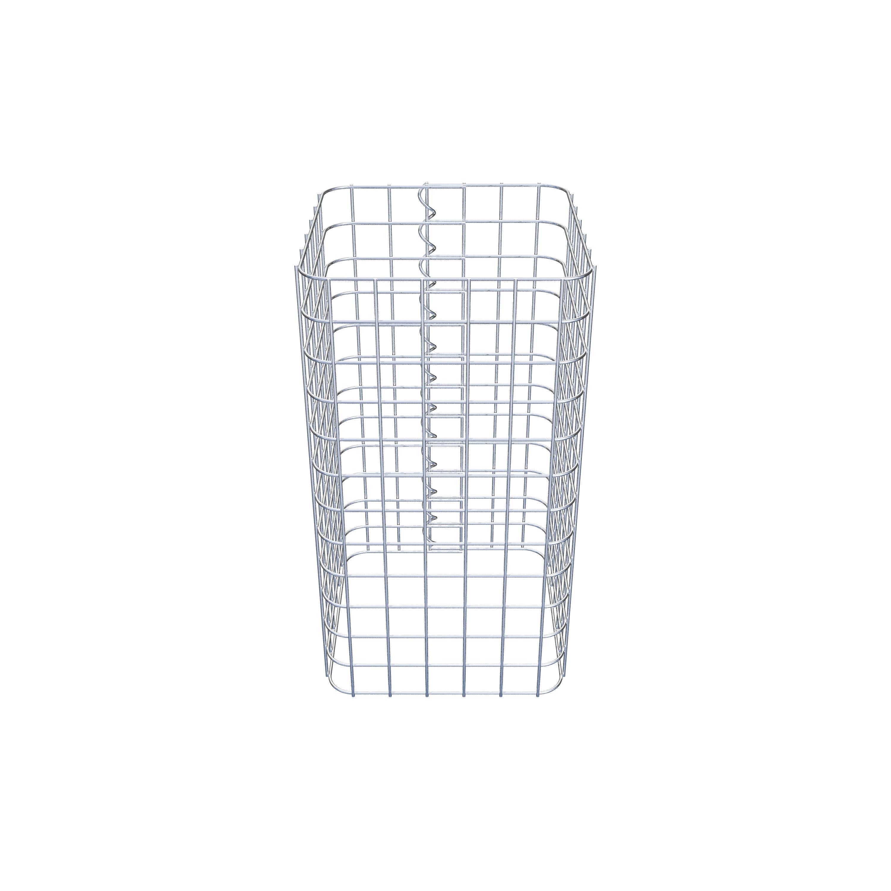 Gabion column 32 x 32 cm MW 5 x 5 cm square