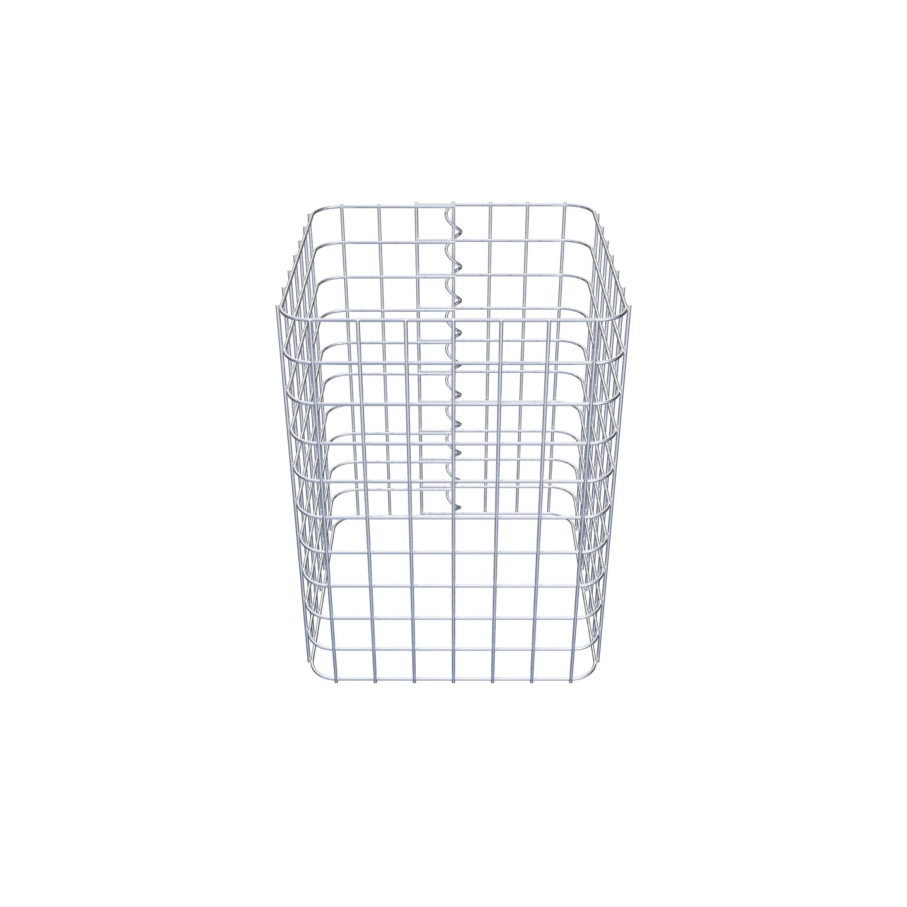 Gabionpelare 37 x 37 cm MW 5 x 5 cm kvadrat
