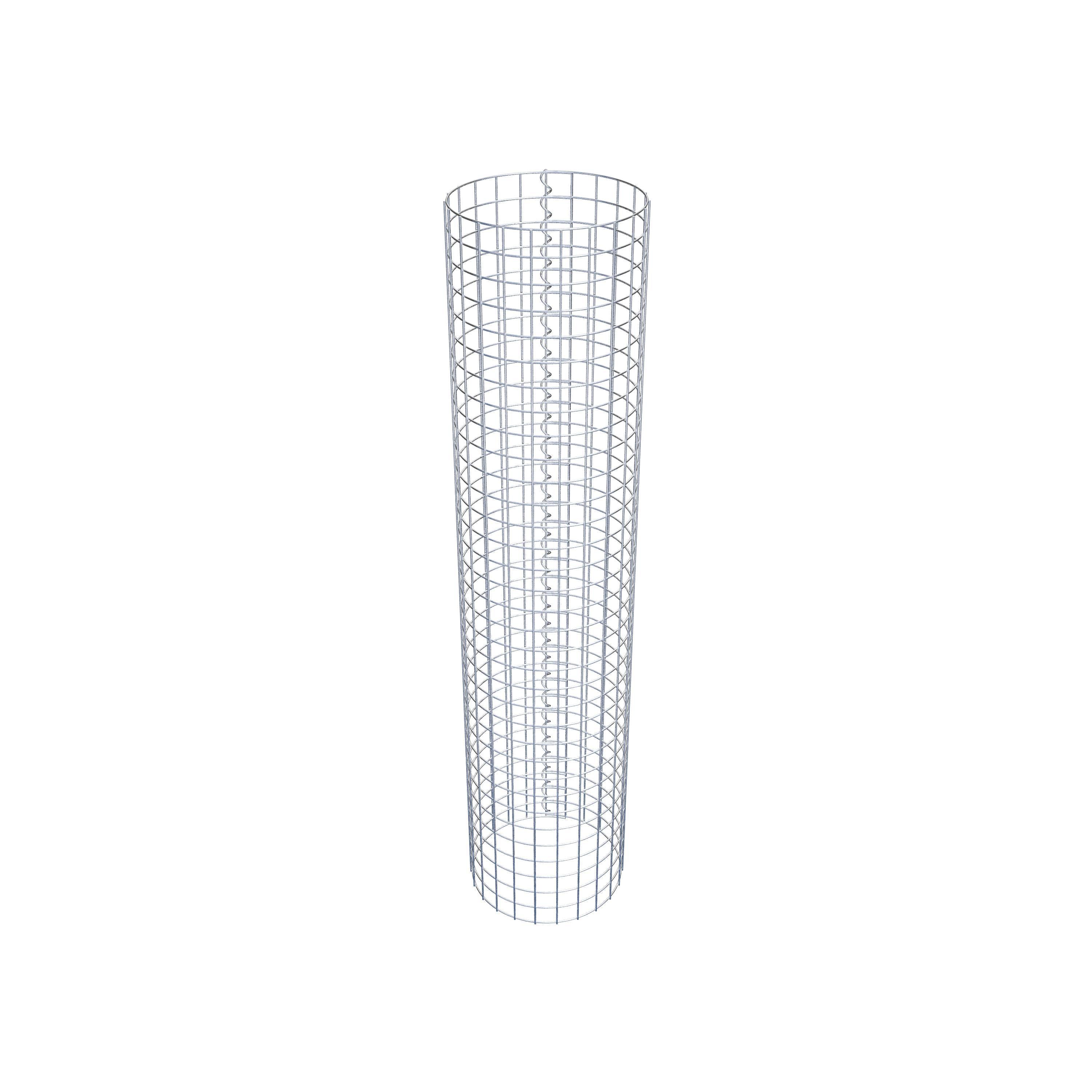 Schanskorf kolom diameter 37 cm MW 5 x 5 cm rond