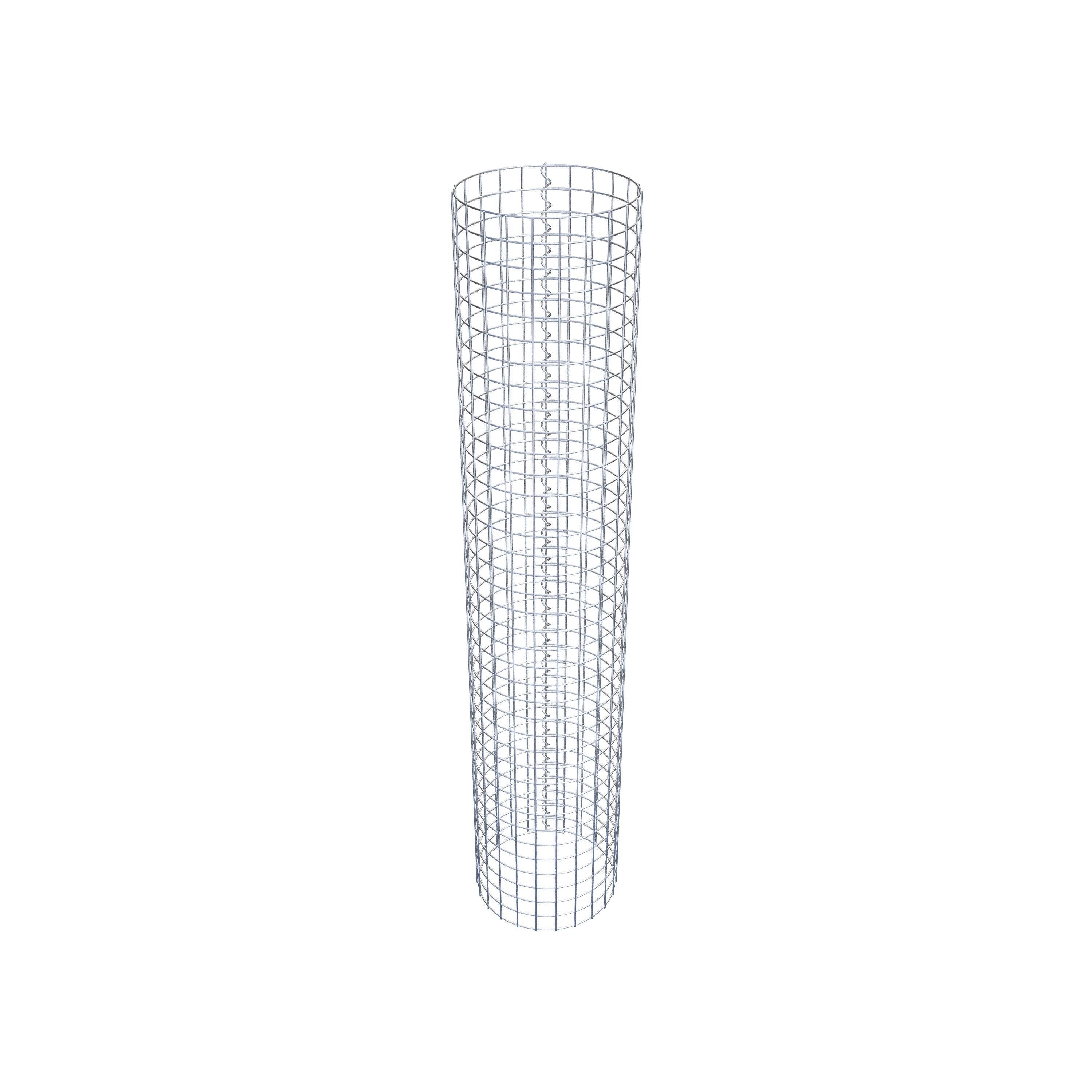 Schanskorf kolom diameter 37 cm MW 5 x 5 cm rond