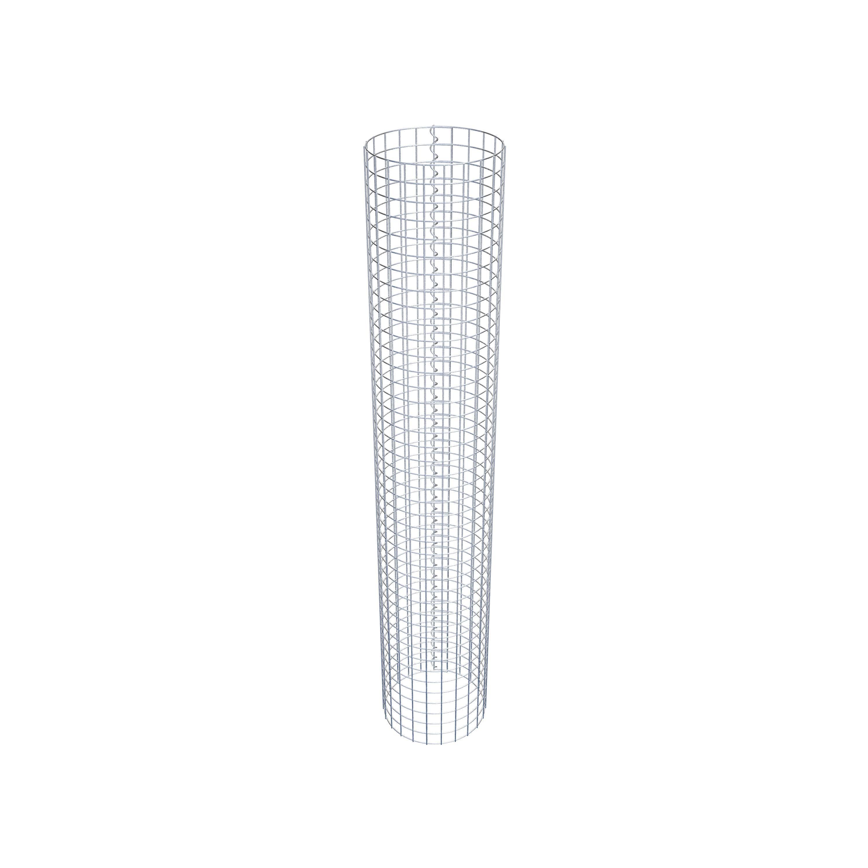 Schanskorf kolom diameter 37 cm MW 5 x 5 cm rond