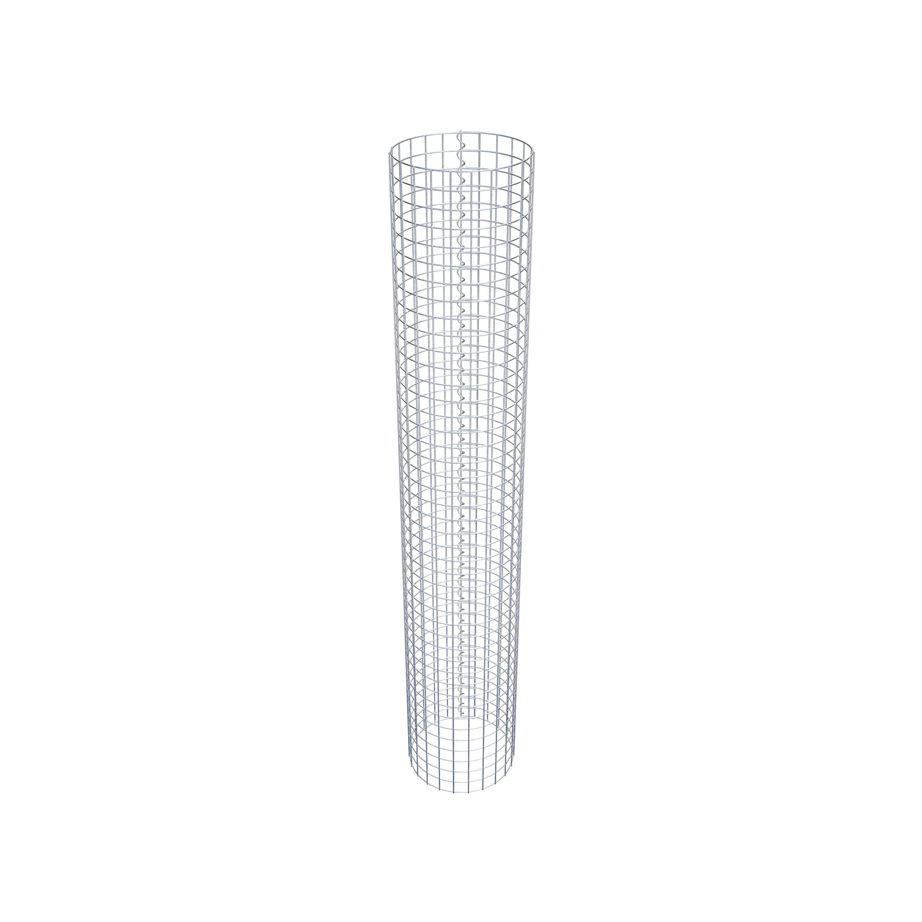 Schanskorf kolom diameter 37 cm MW 5 x 5 cm rond