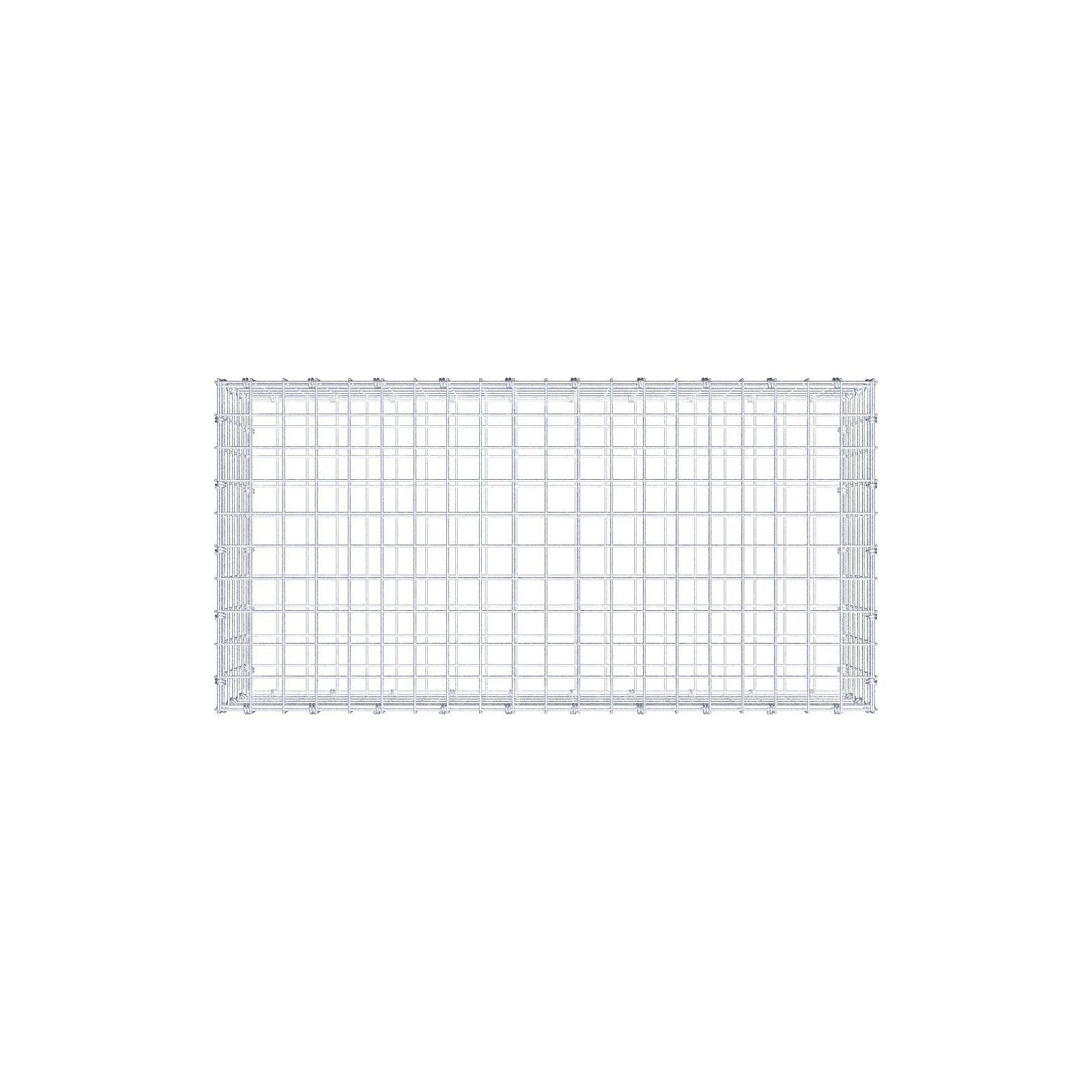 Gabion 100 cm x 30 cm x 50 cm (L x H x D), maskstorlek 5 x 5 cm, spiralring