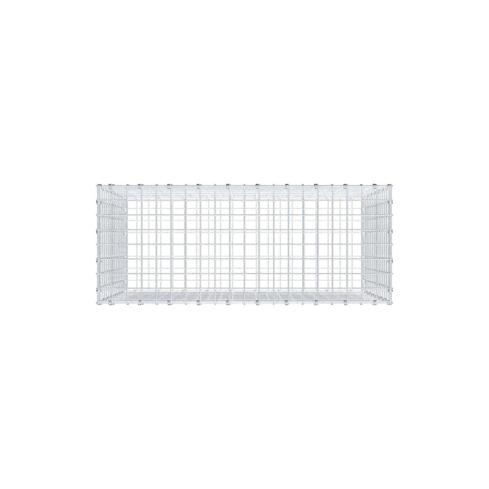 Gabion 100 cm x 70 cm x 40 cm (L x H x D), mesh size 5 x 5 cm, spiral ring