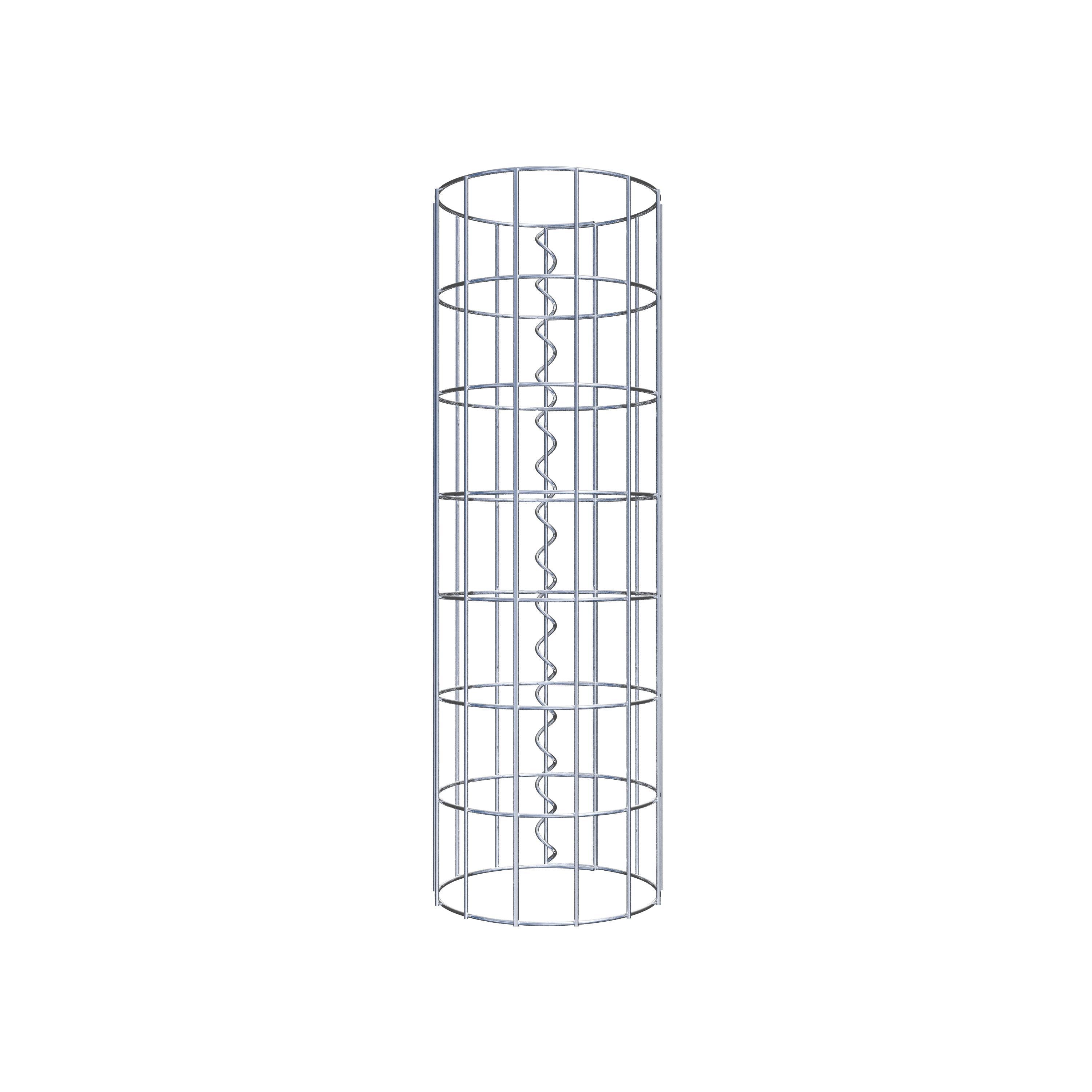 Colonne de gabion diamètre 22 cm, MW 5 x 10 cm rond