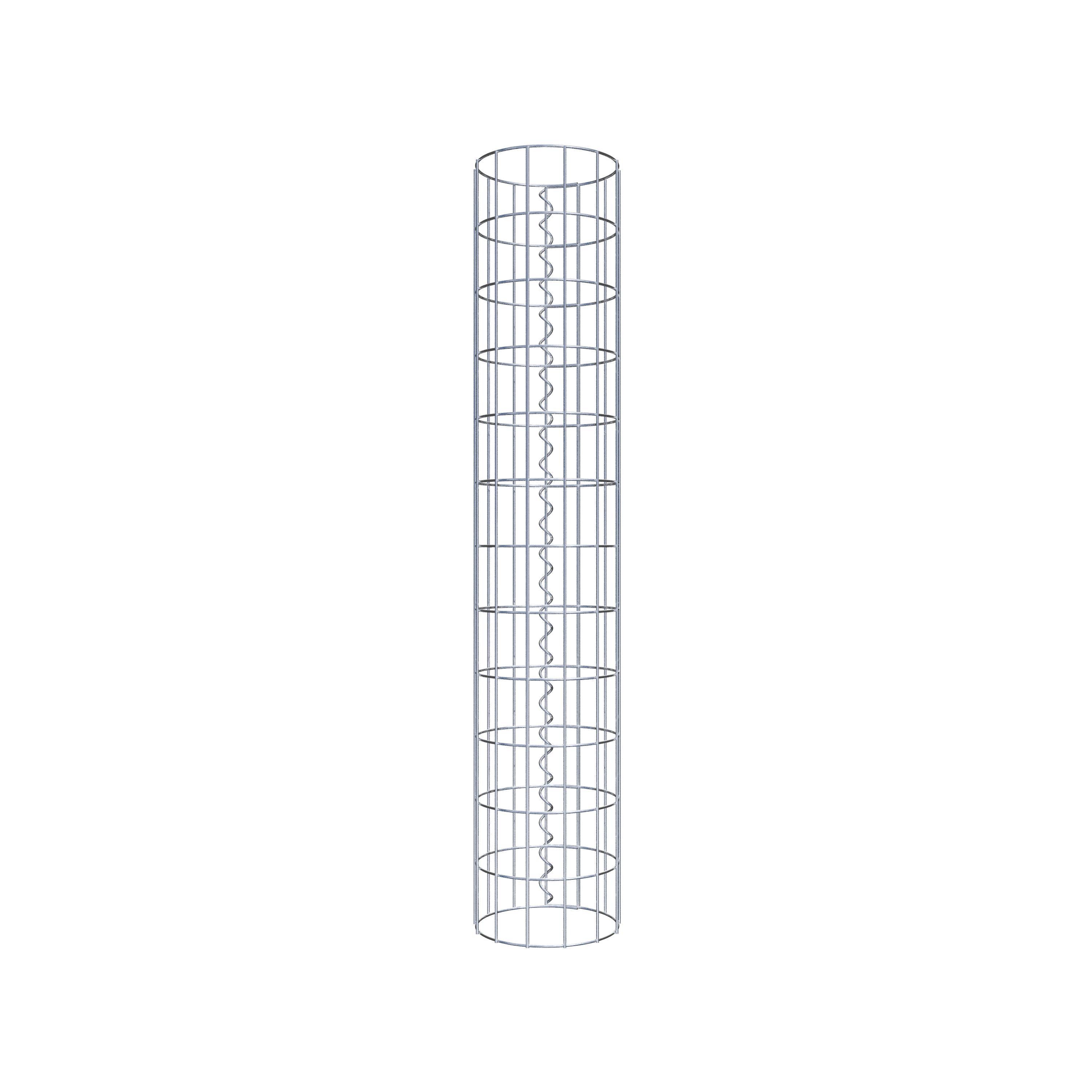 Colonne de gabion diamètre 22 cm, MW 5 x 10 cm rond
