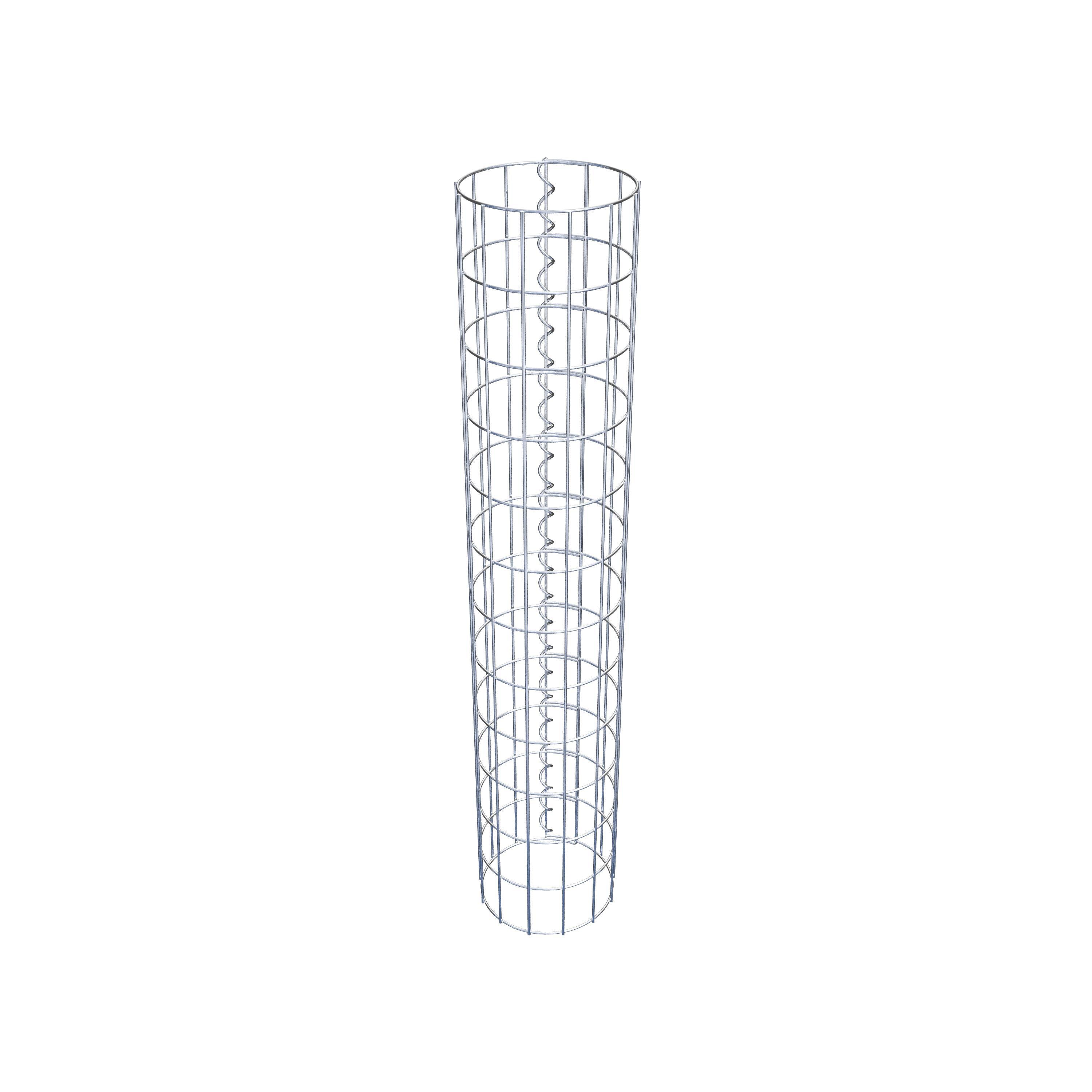 Colonne de gabion diamètre 22 cm, MW 5 x 10 cm rond