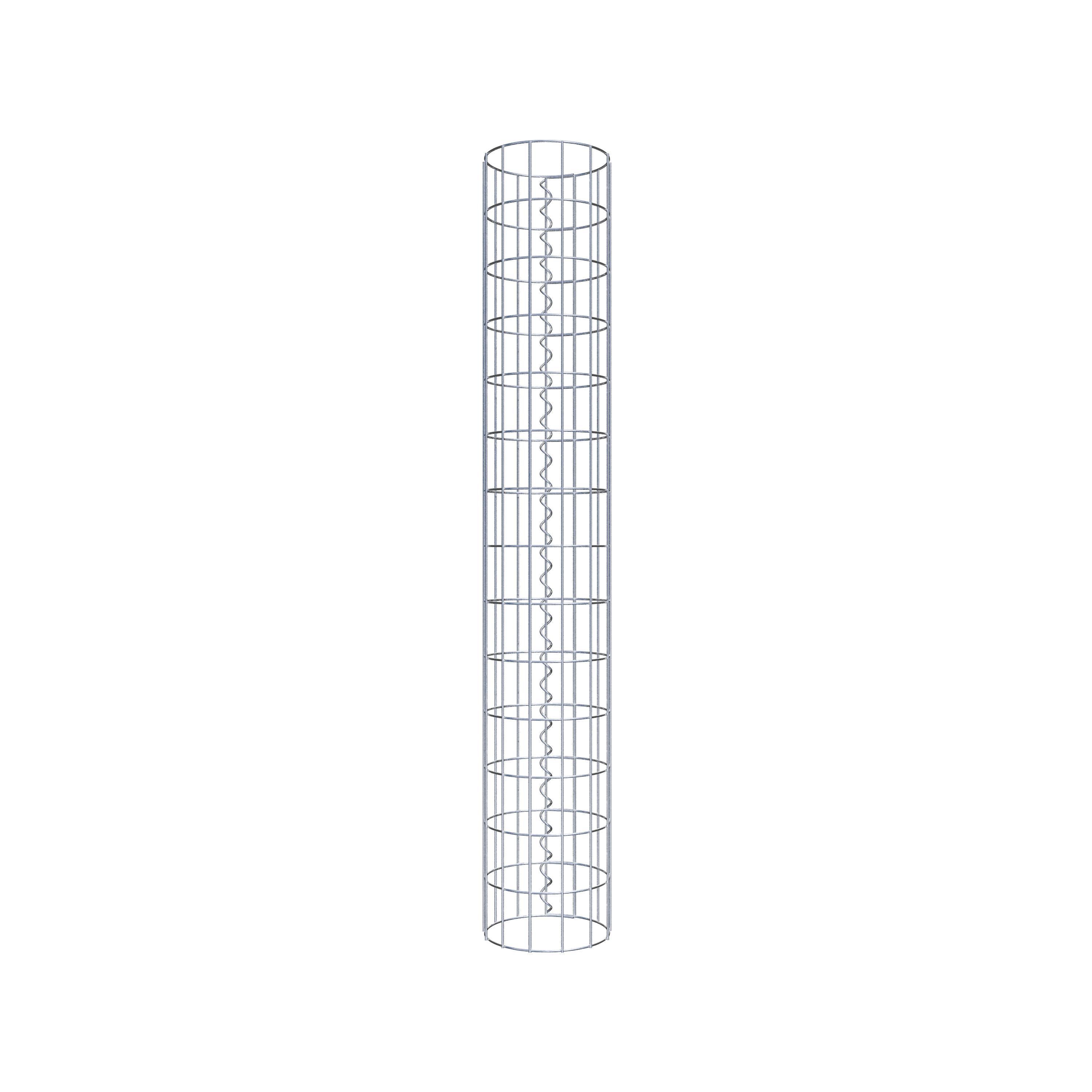 Colonne de gabion diamètre 22 cm, MW 5 x 10 cm rond