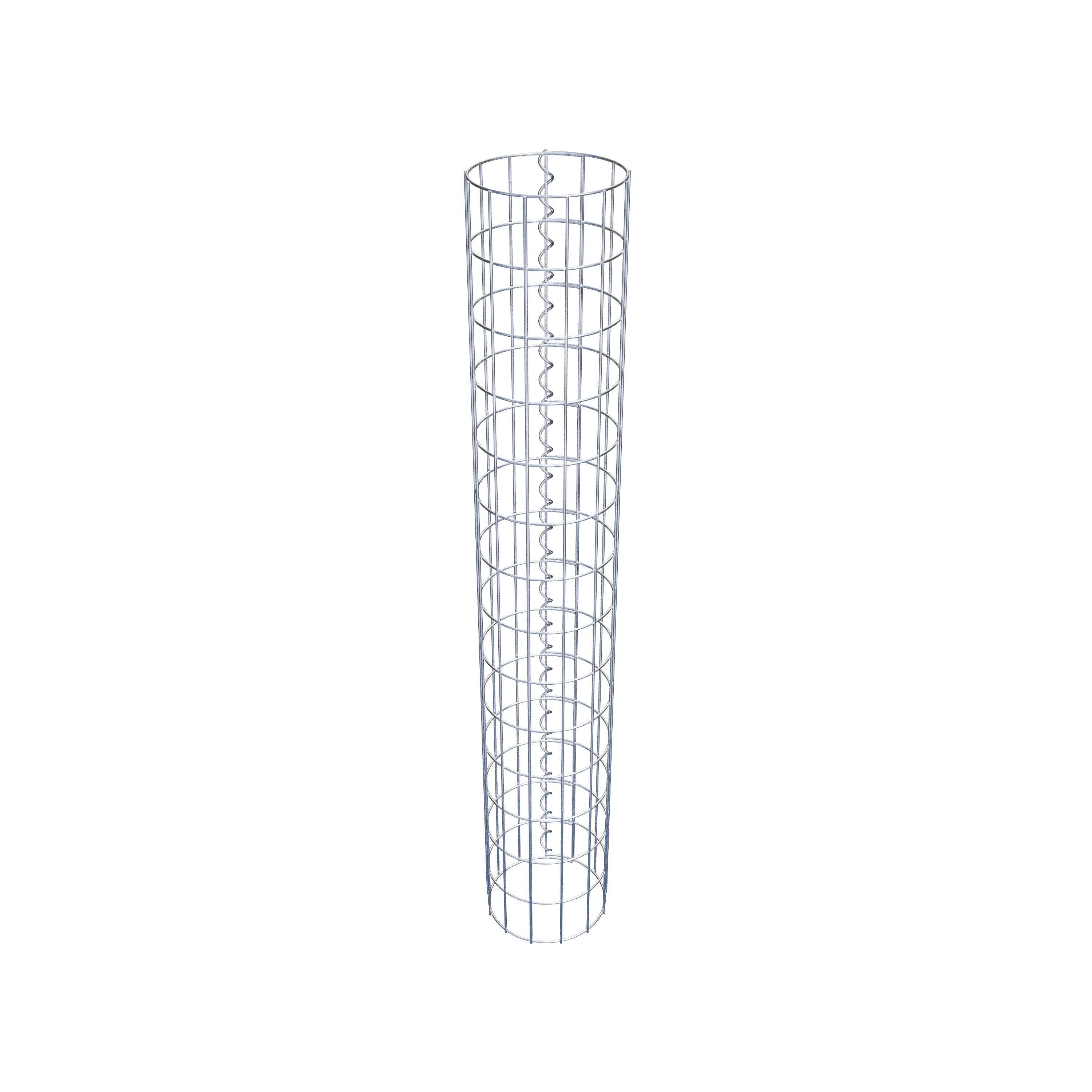 Colonne de gabion diamètre 22 cm, MW 5 x 10 cm rond