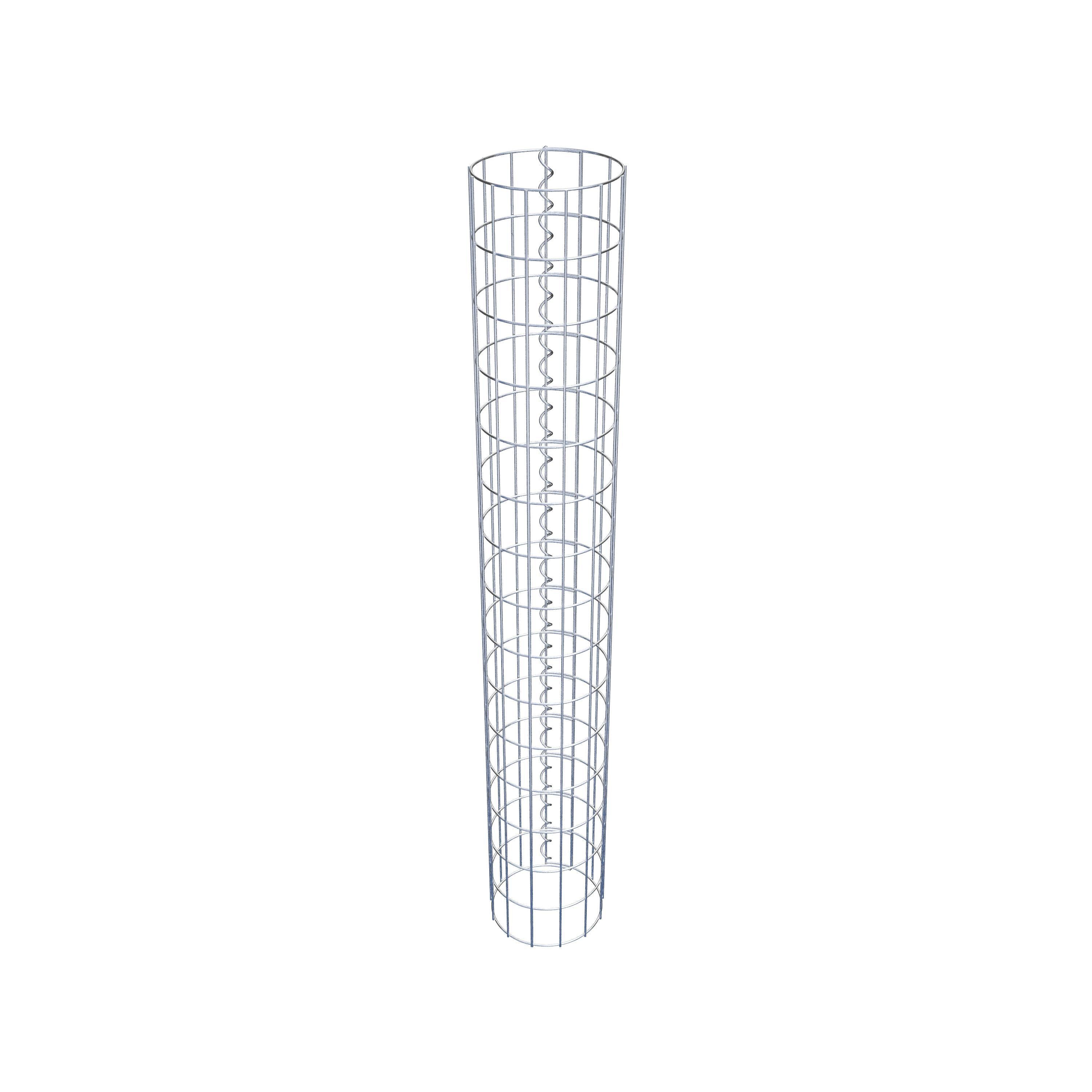 Colonne de gabion diamètre 22 cm, MW 5 x 10 cm rond