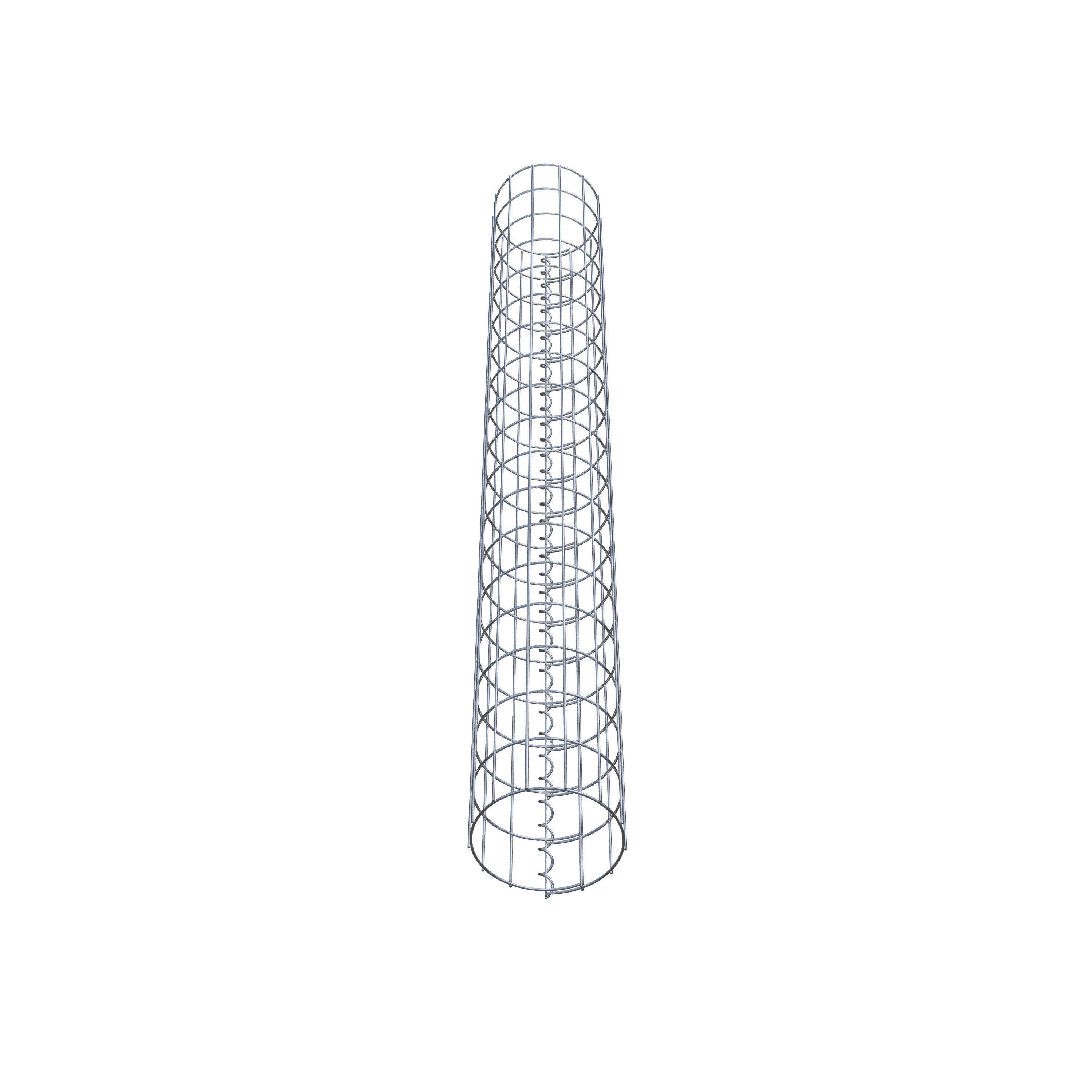 Colonne de gabion diamètre 22 cm, MW 5 x 10 cm rond