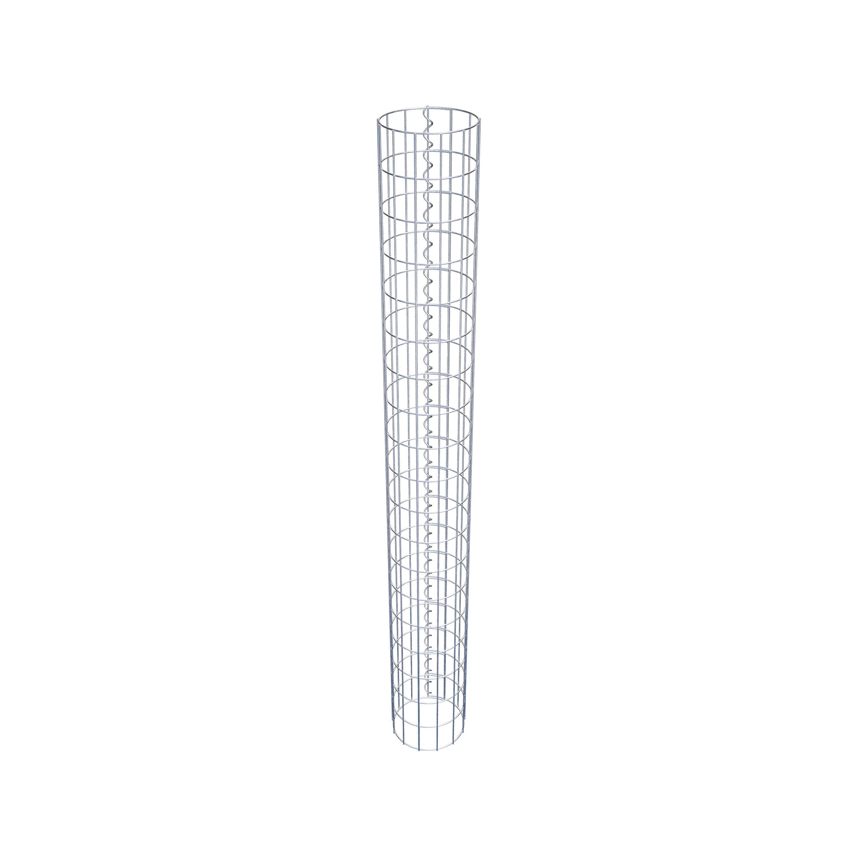 Colonne de gabion diamètre 22 cm, MW 5 x 10 cm rond