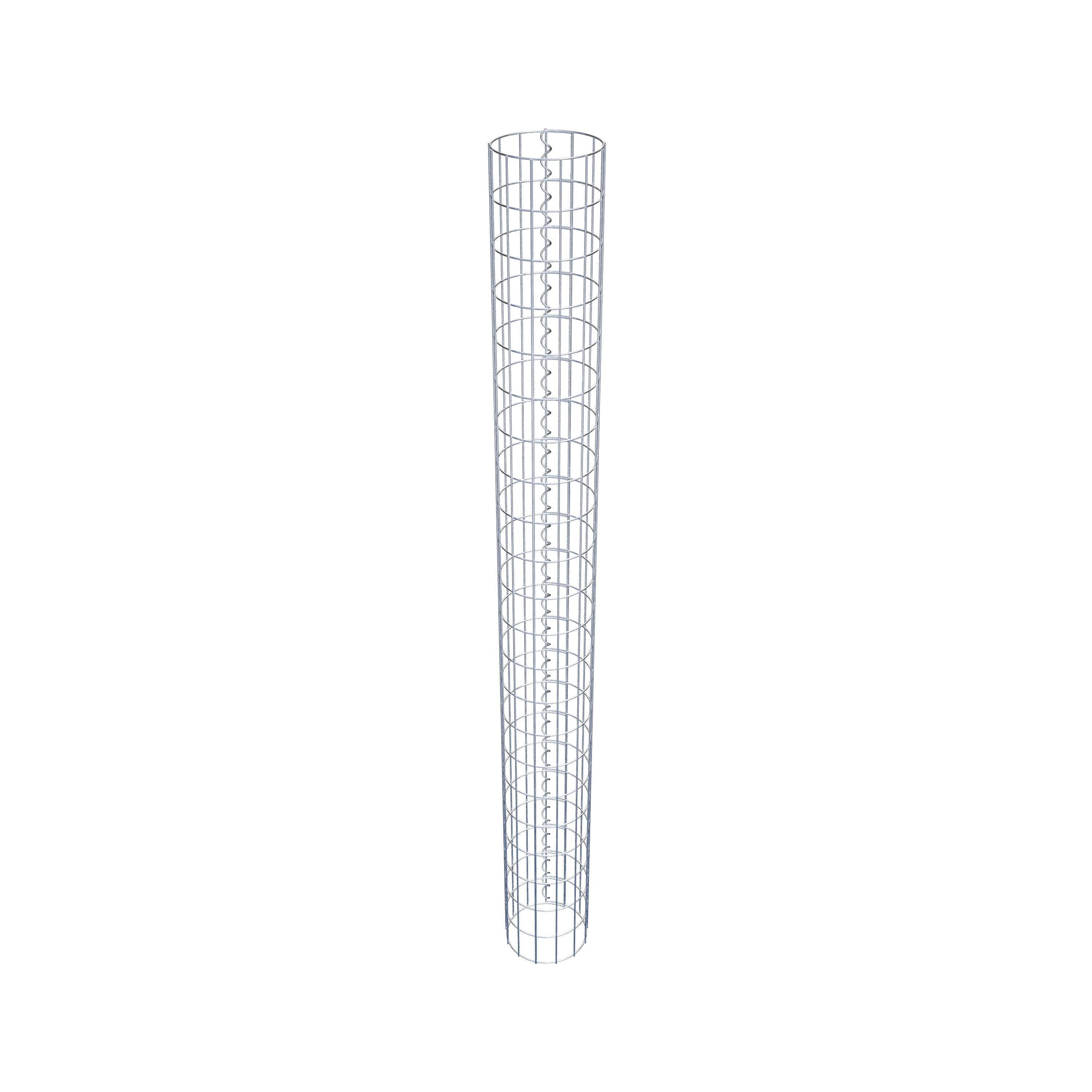 Colonne de gabion diamètre 22 cm, MW 5 x 10 cm rond