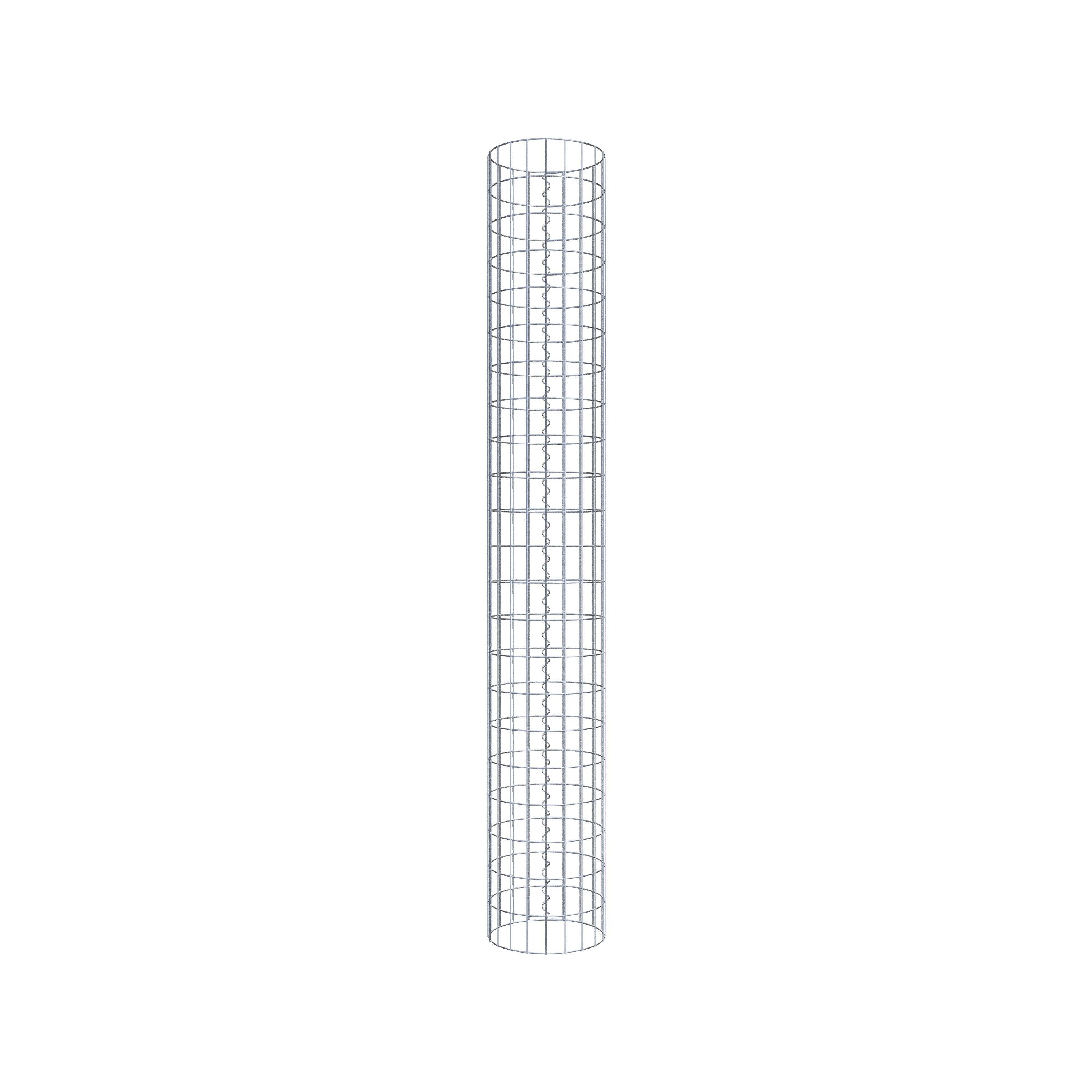 Gabion column diameter 32 cm, MW 5 x 10 cm round