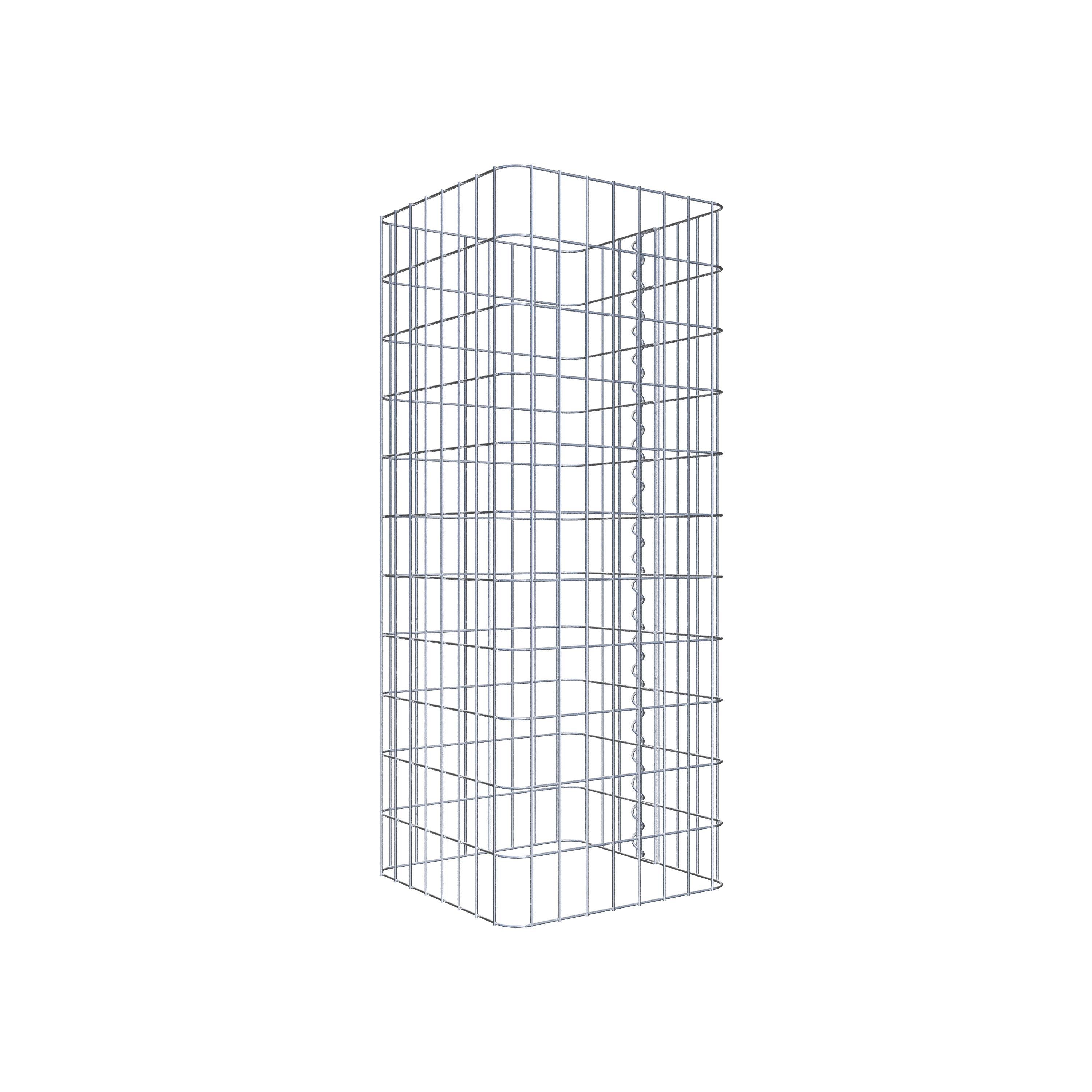 Gabion column 42 x 42 cm, MW 5 x 10 cm square