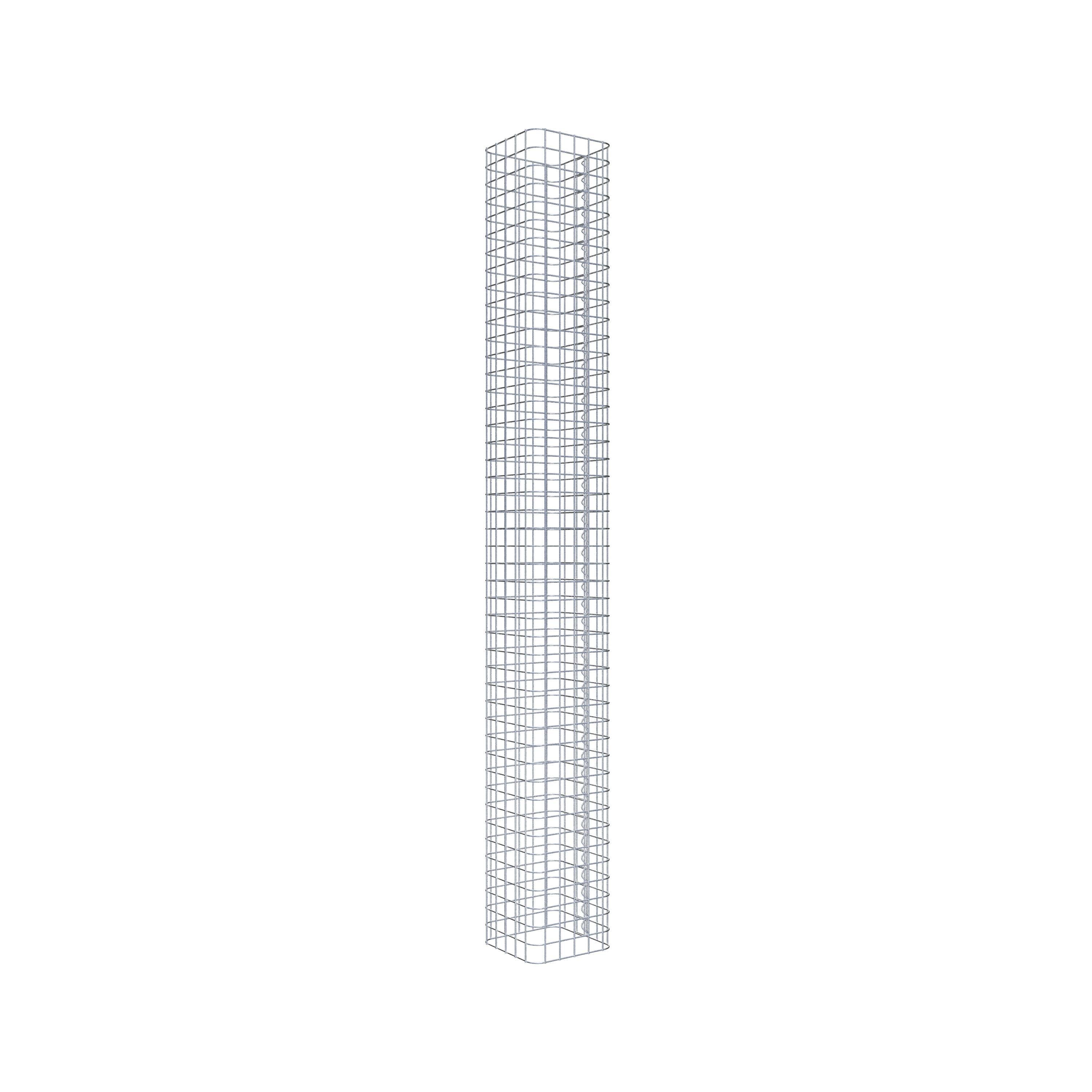 Gabion column 27 x 27 cm MW 5 x 5 cm square