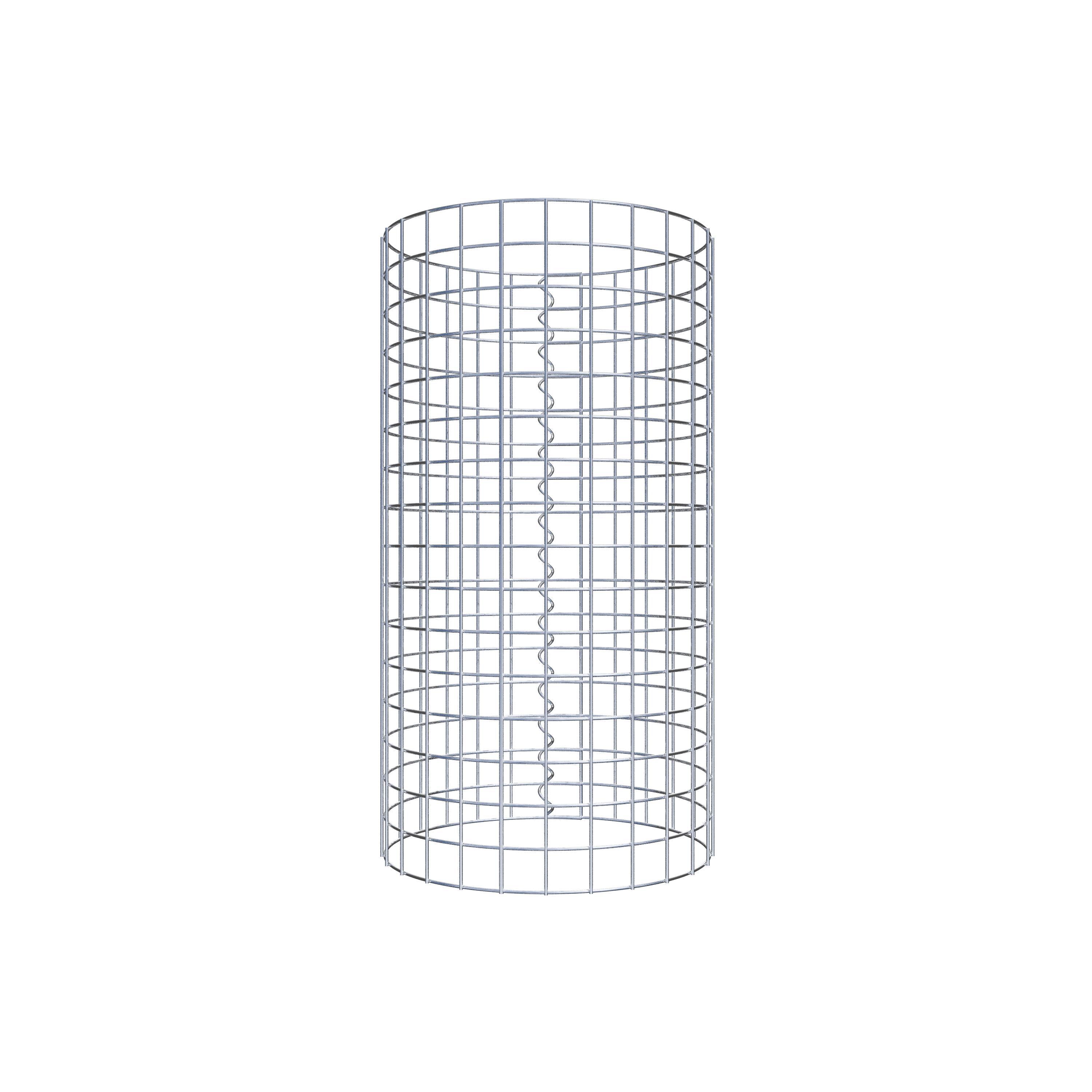 Gabionpelare diameter 42 cm MW 5 x 5 cm rund
