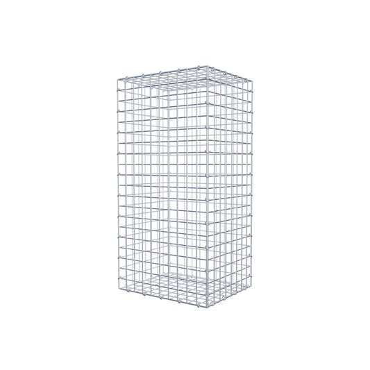 Gabion 100 cm x 40 cm x 50 cm (L x H x P), mailles 5 cm x 5 cm, anneau en C