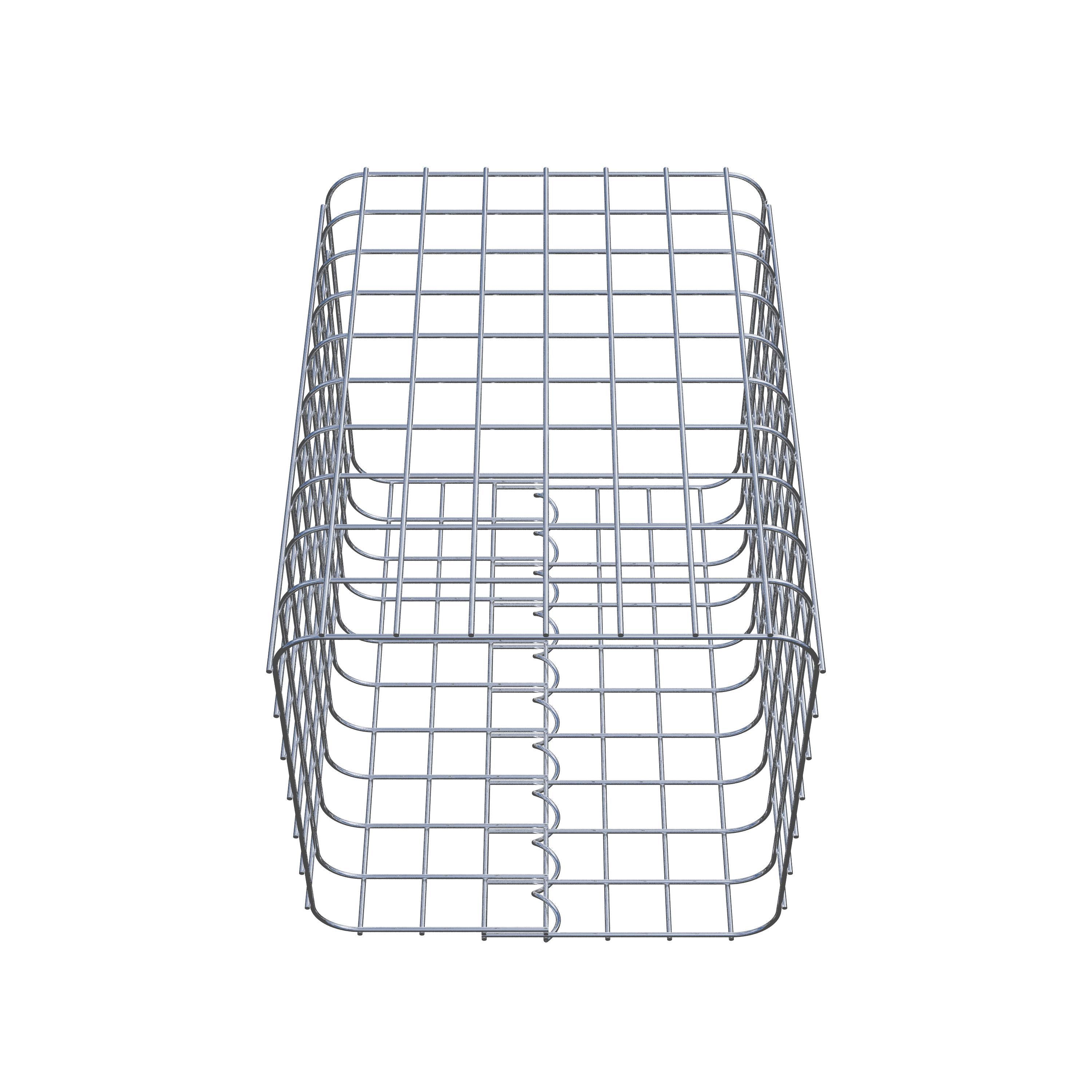 Colonna di gabbioni 42 x 42 cm MW 5 x 5 cm quadrato