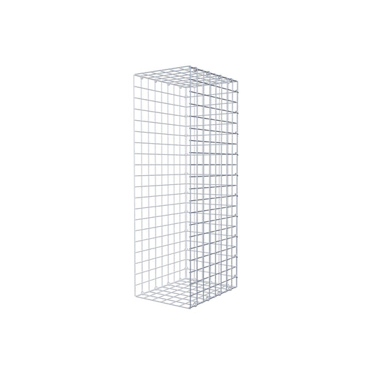 Mounted gabion type 2 100 cm x 40 cm x 30 cm (L x H x D), mesh size 5 cm x 5 cm, C-ring