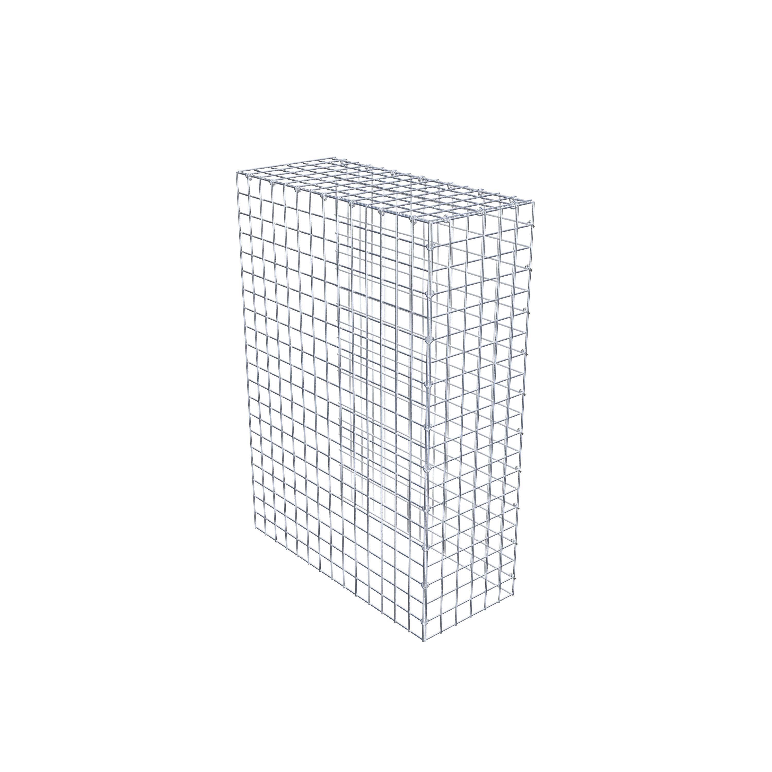Gabião Tipo 4 100 cm x 70 cm x 30 cm (C x A x P), malhagem 5 cm x 5 cm, anel C