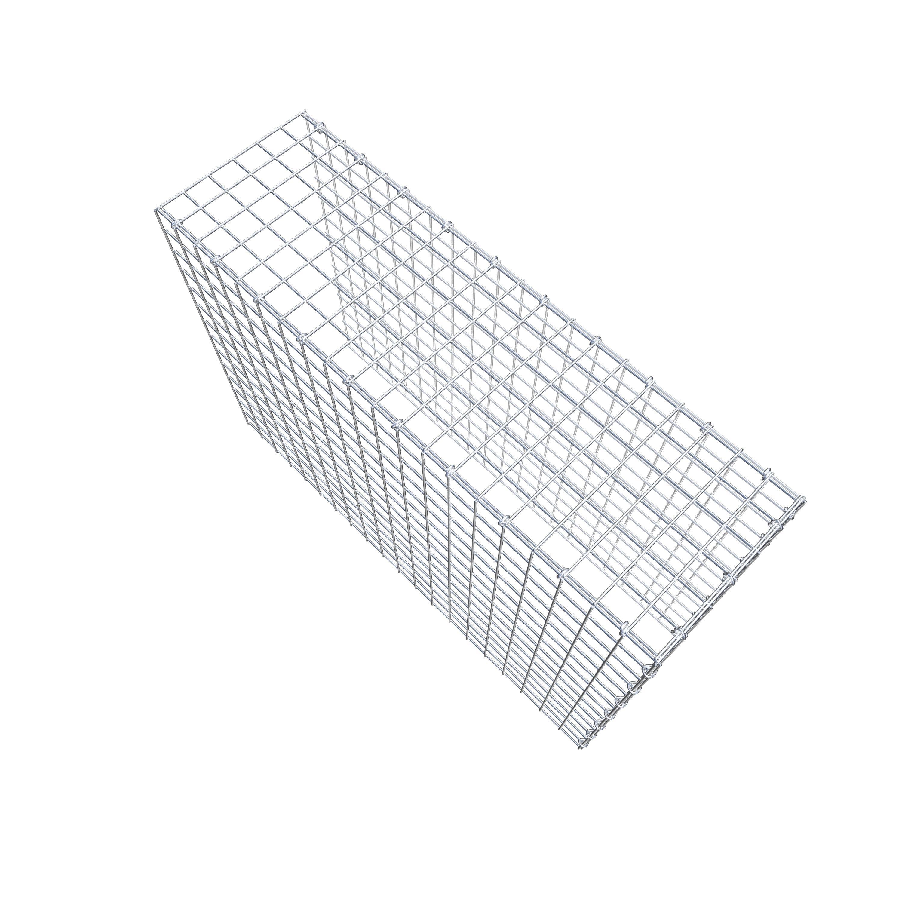 Gabião Tipo 4 100 cm x 70 cm x 30 cm (C x A x P), malhagem 5 cm x 5 cm, anel C