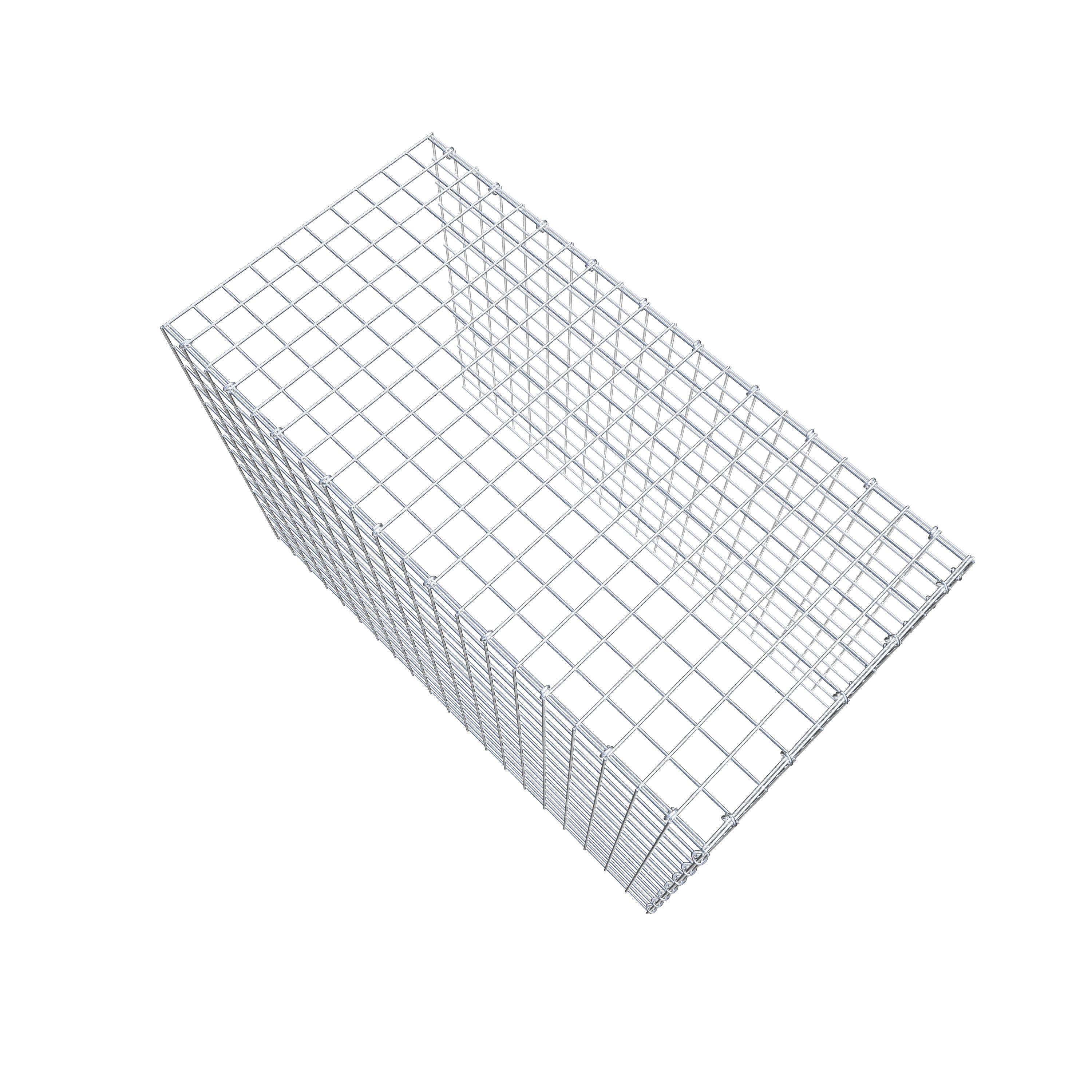 Pila adicional tipo 4 100 cm x 70 cm x 50 cm (L x A x P), malla 5 cm x 5 cm, anillo en C