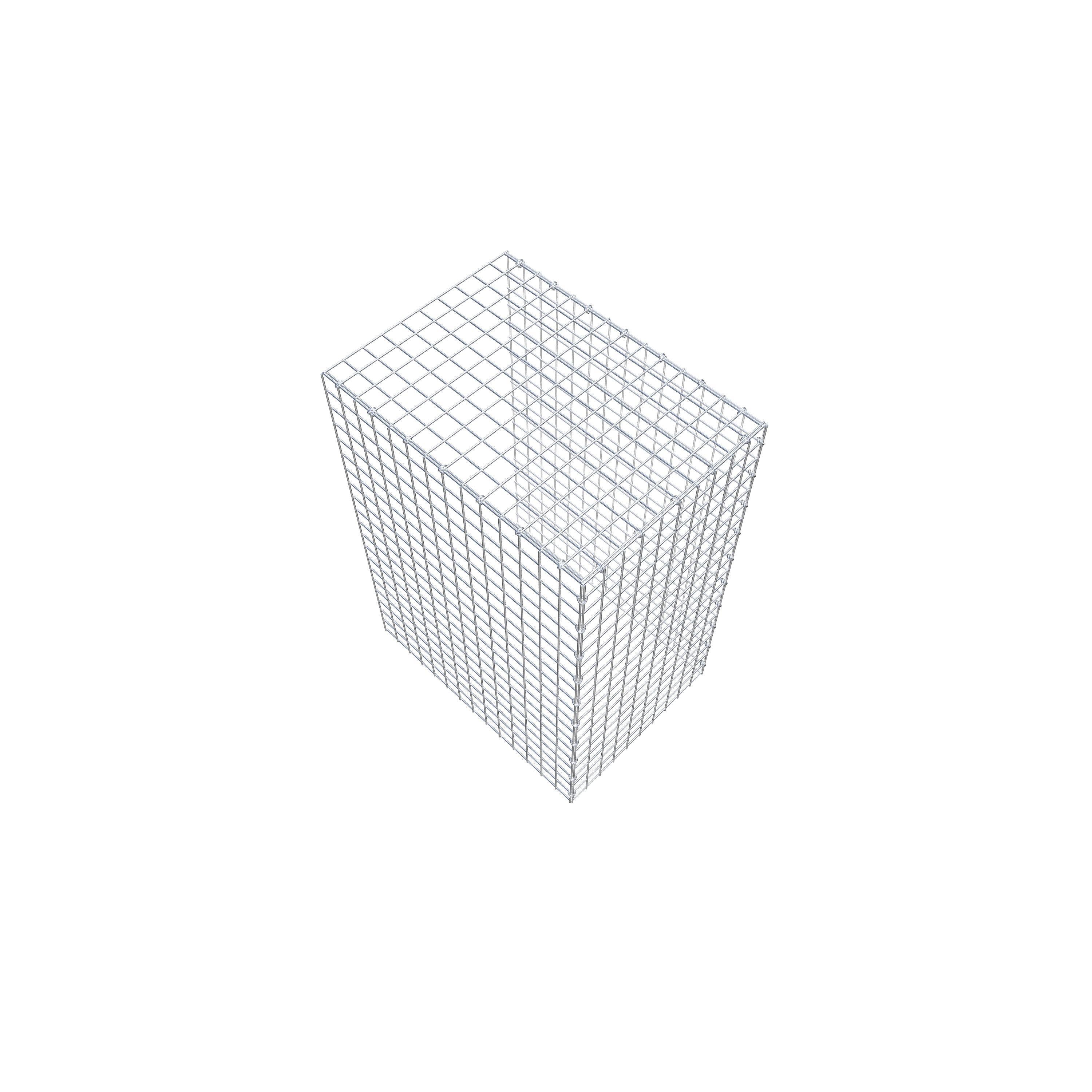 Pila adicional tipo 4 100 cm x 70 cm x 50 cm (L x A x P), malla 5 cm x 5 cm, anillo en C