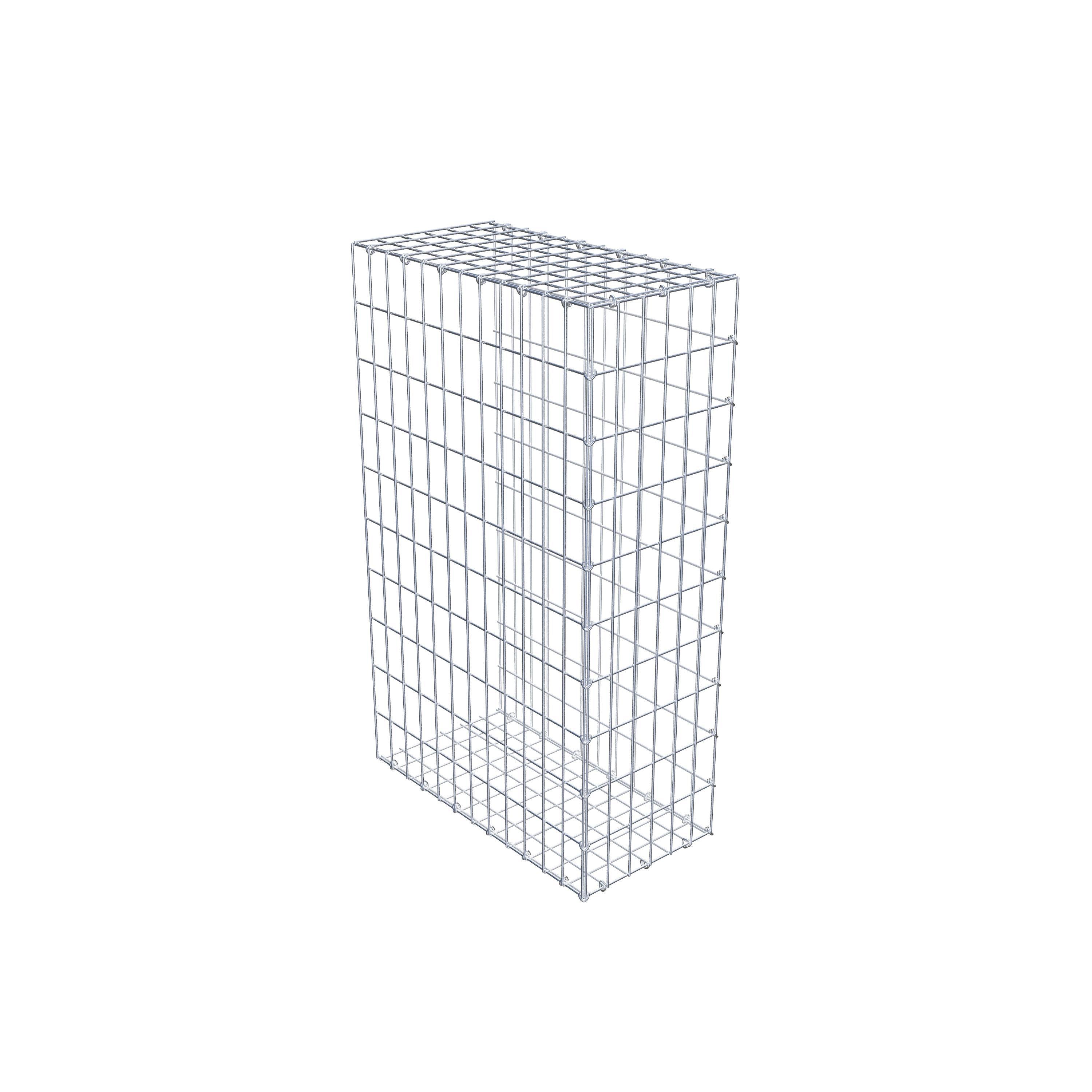 Pila adicional tipo 2 100 cm x 60 cm x 30 cm, malla 5 cm x 10 cm, anillo en C