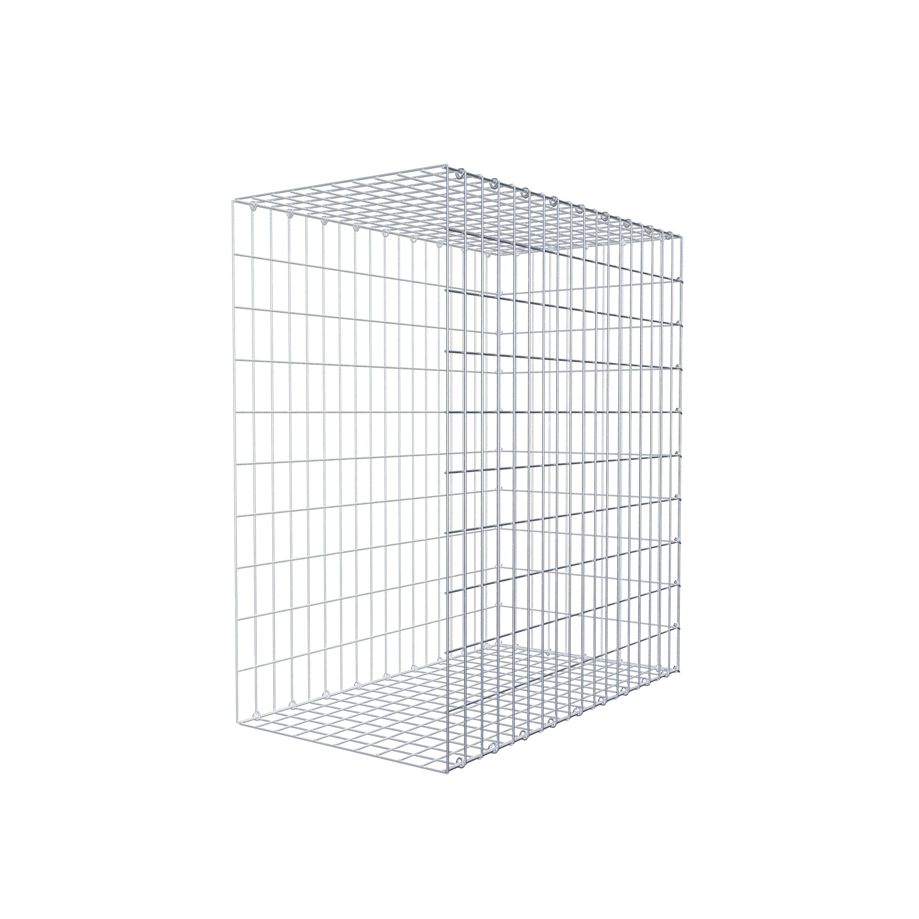 Pila adicional tipo 2 100 cm x 90 cm x 50 cm, malla 5 cm x 10 cm, anillo en C